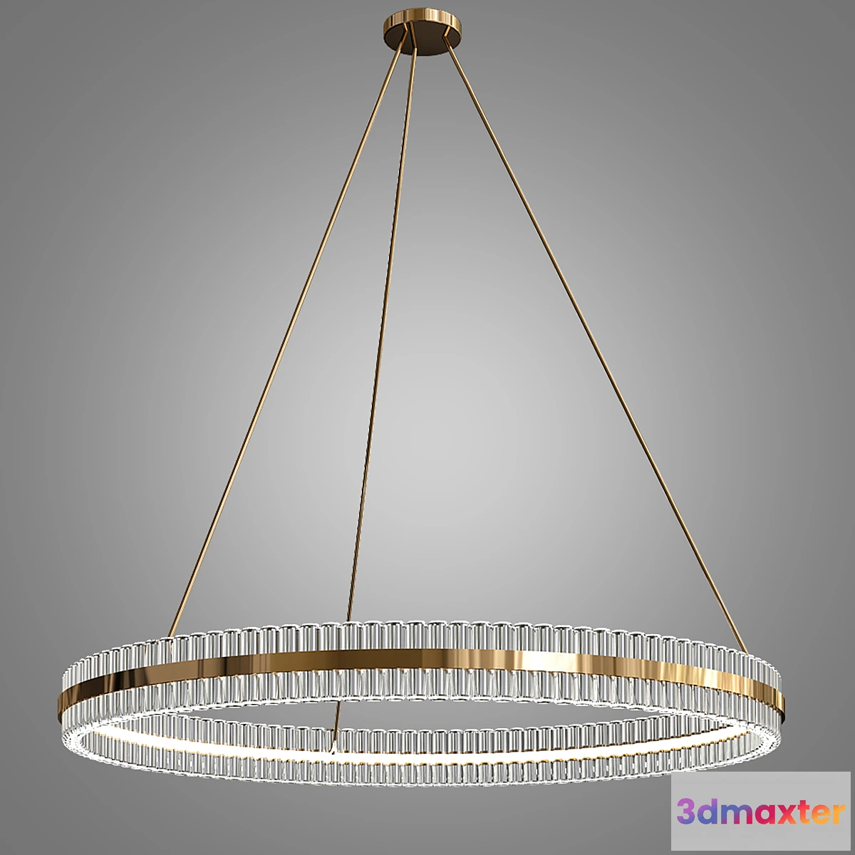 575450 - Kash Curve Baguette Chandelier