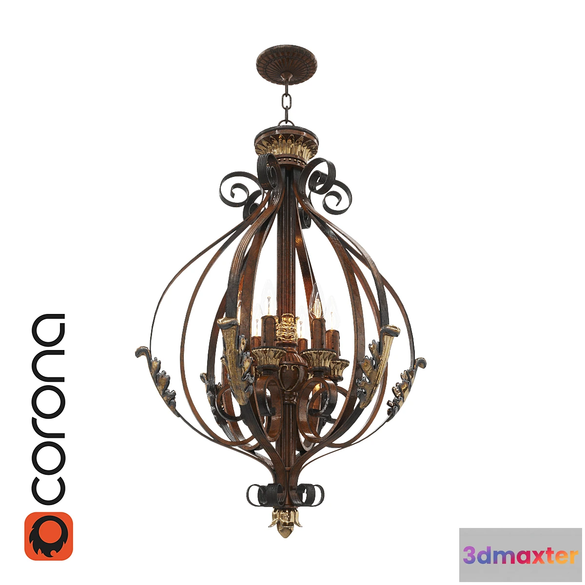 575624 - Livex Villa Verona 855 Foyer Pendant