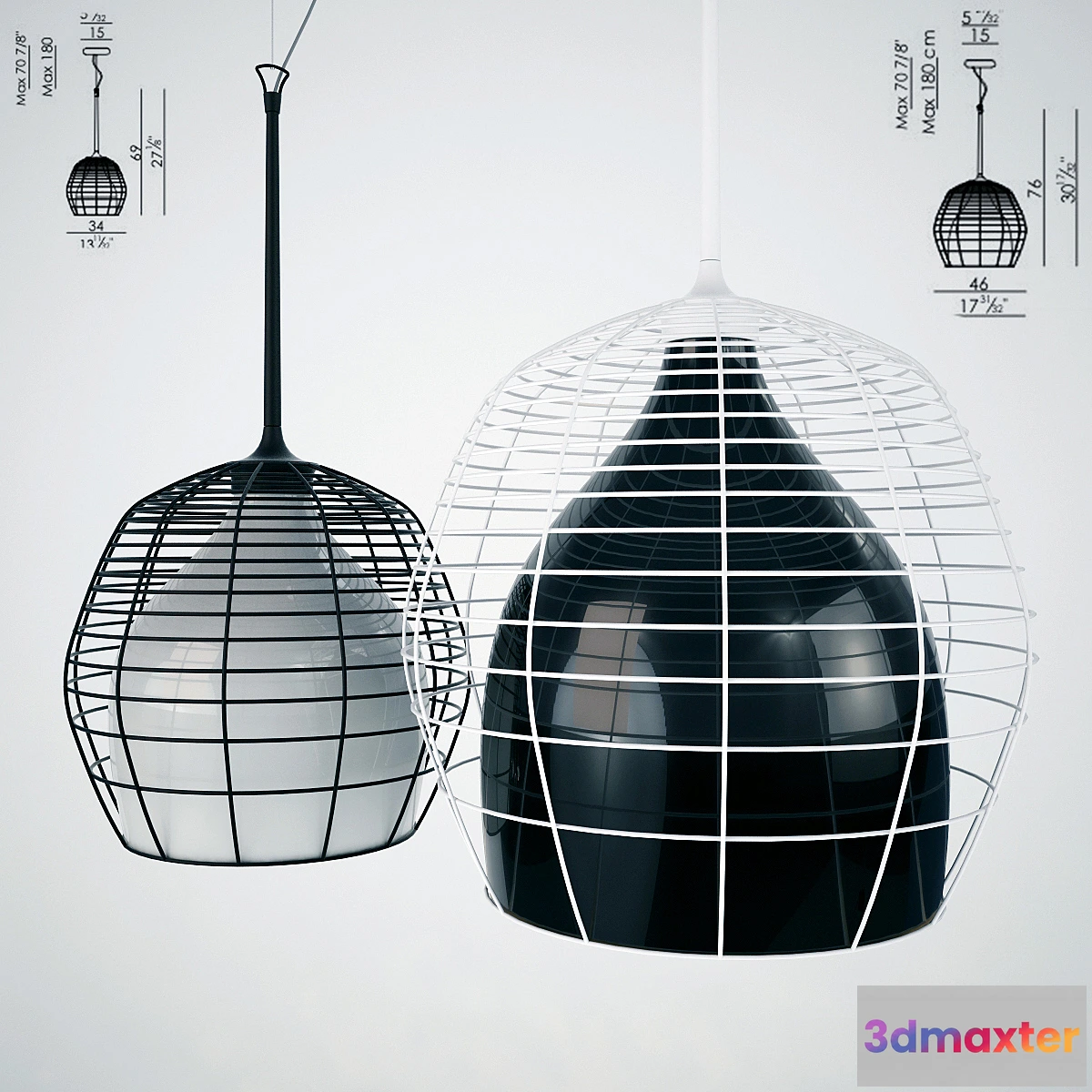 575716 - Diesel by Foscarini - Cage Pendant