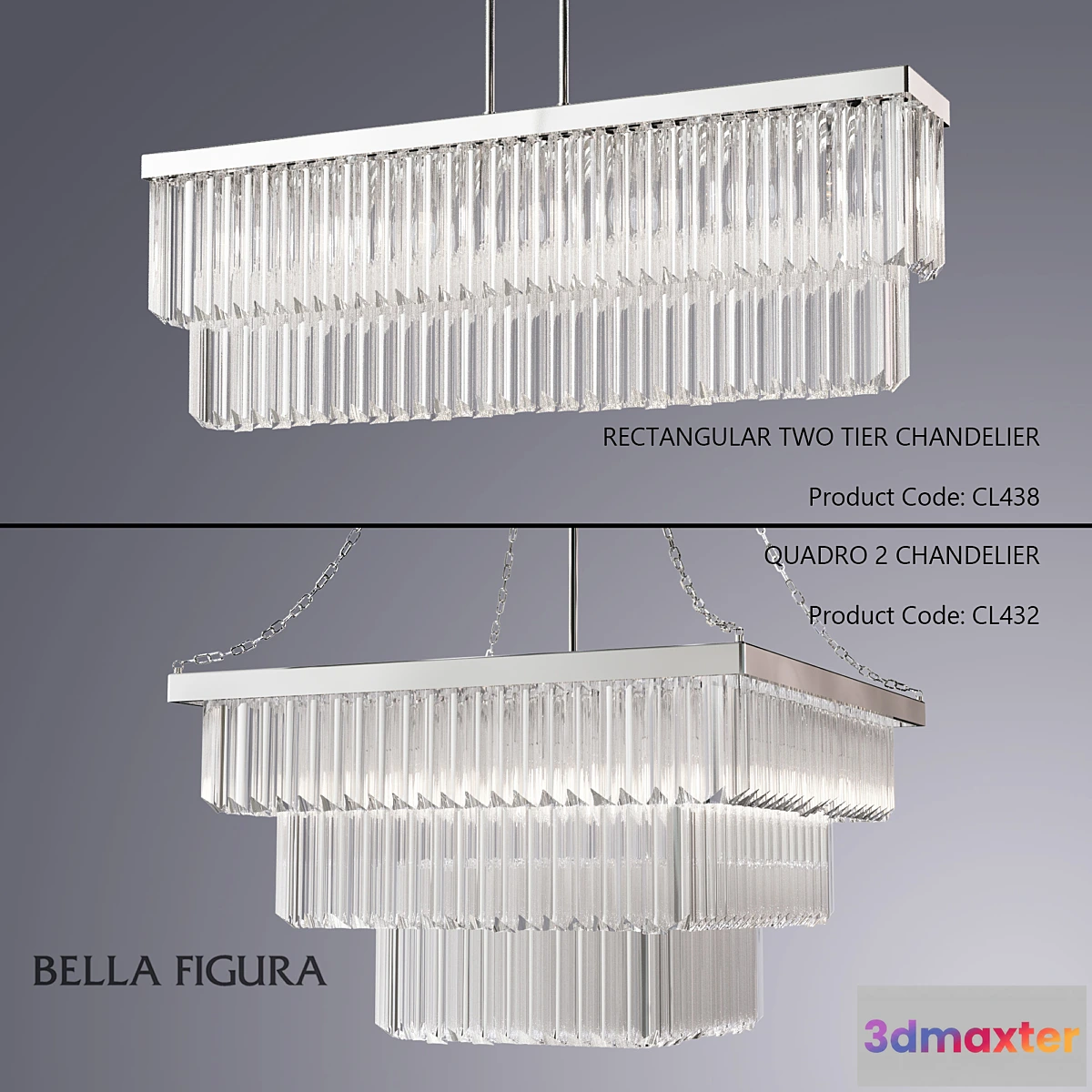 575984 - Bella Figura 2 pendants (vray corona)