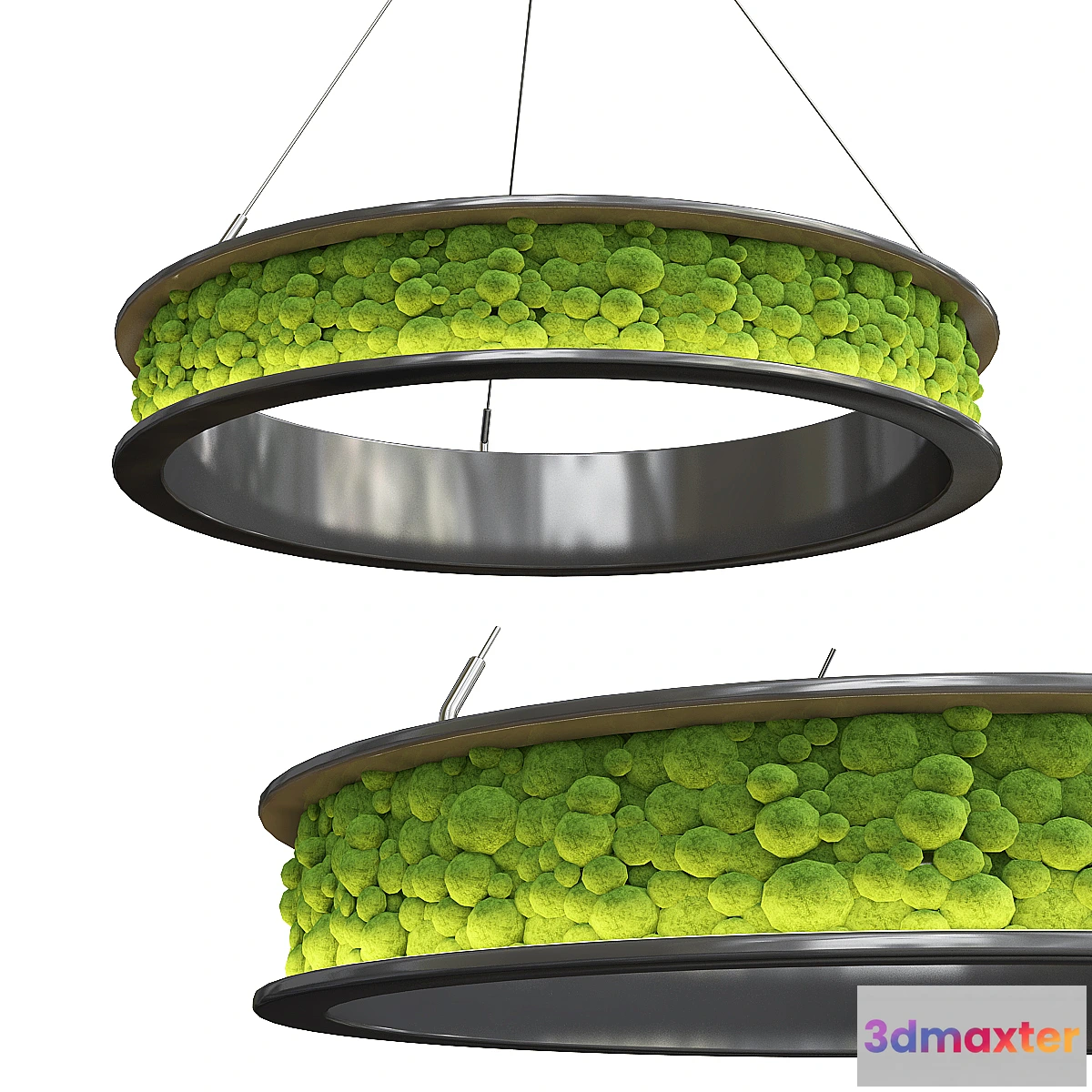 594348 - Freund Nova Ring Moss Pendant Light