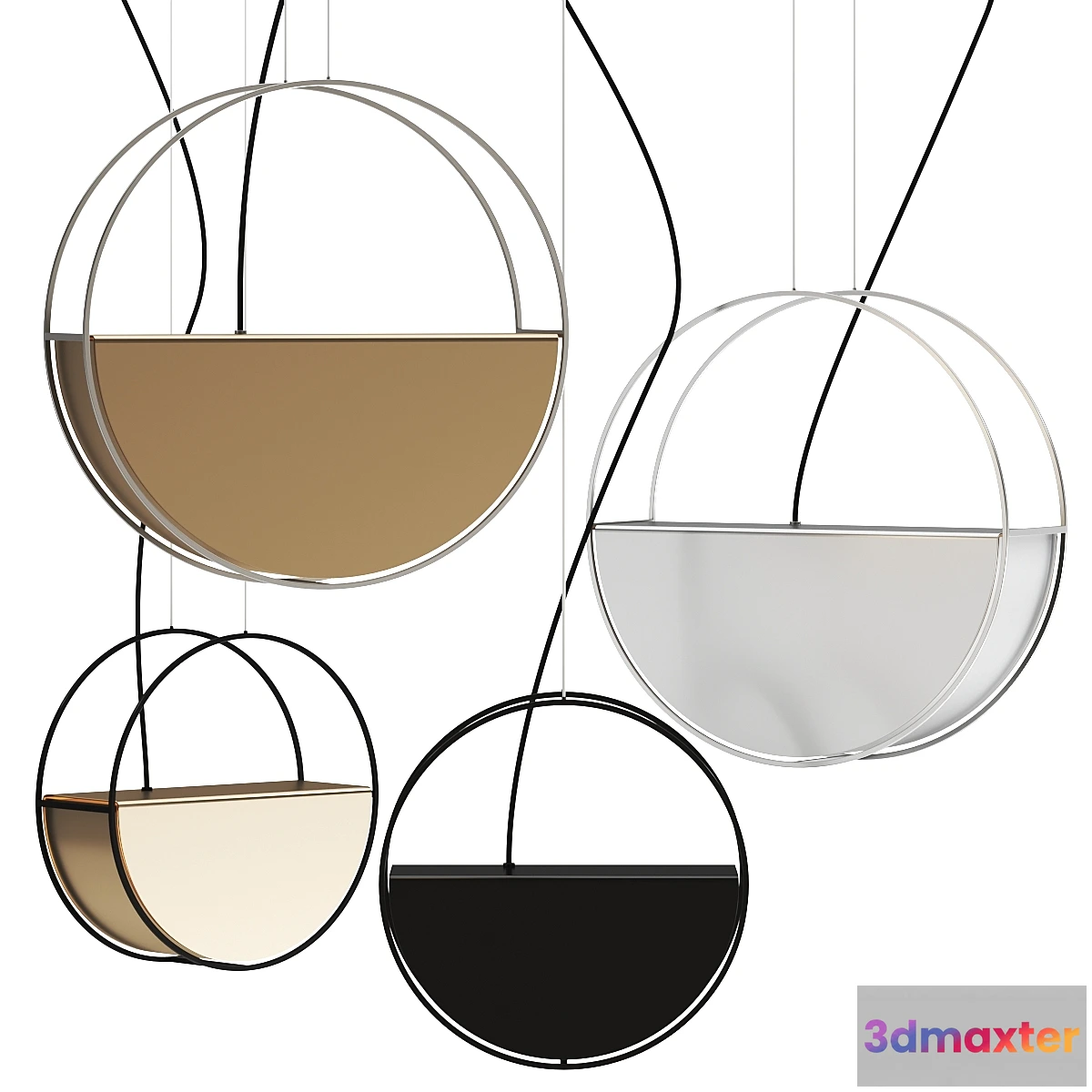 614135 - Tambour by Vesoi Pendant Lamp