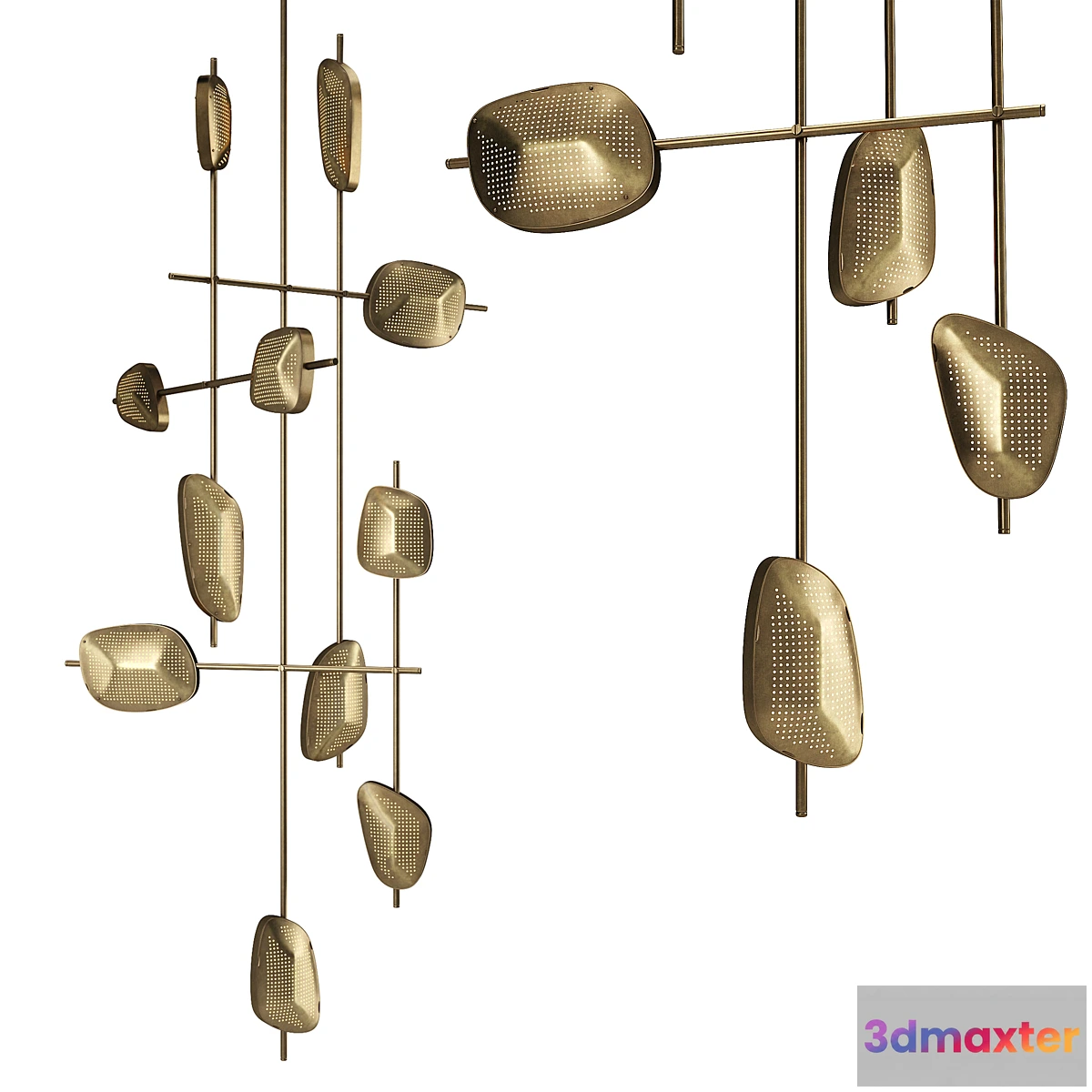 614229 - 1st Dibs Candelera 03 Hanging Lamp