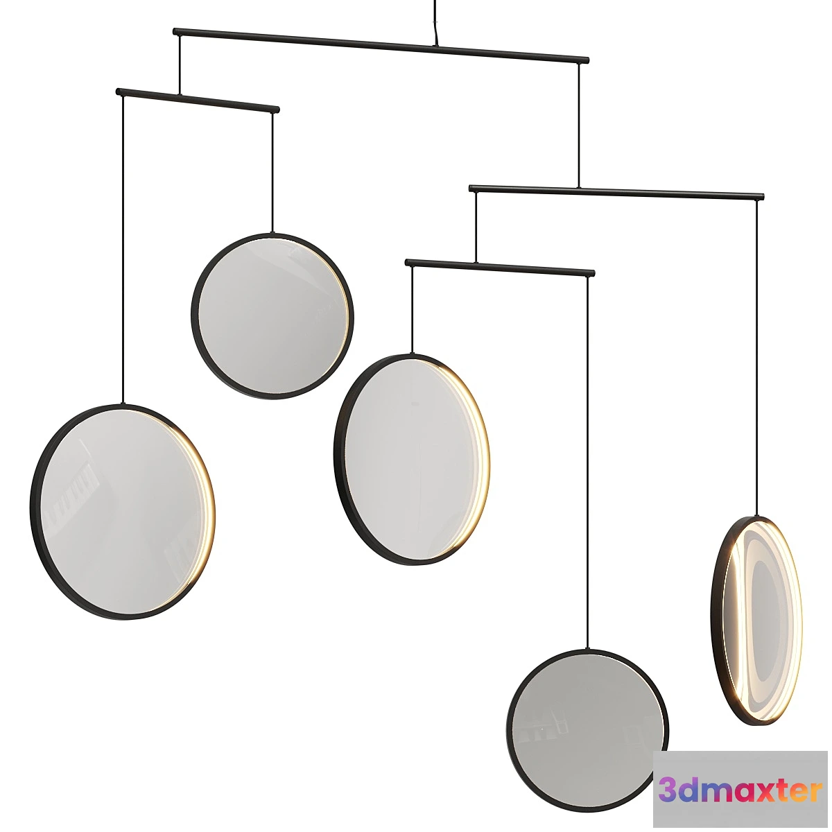 614241 - DCW Editions Focus X5 Pendant Lamp