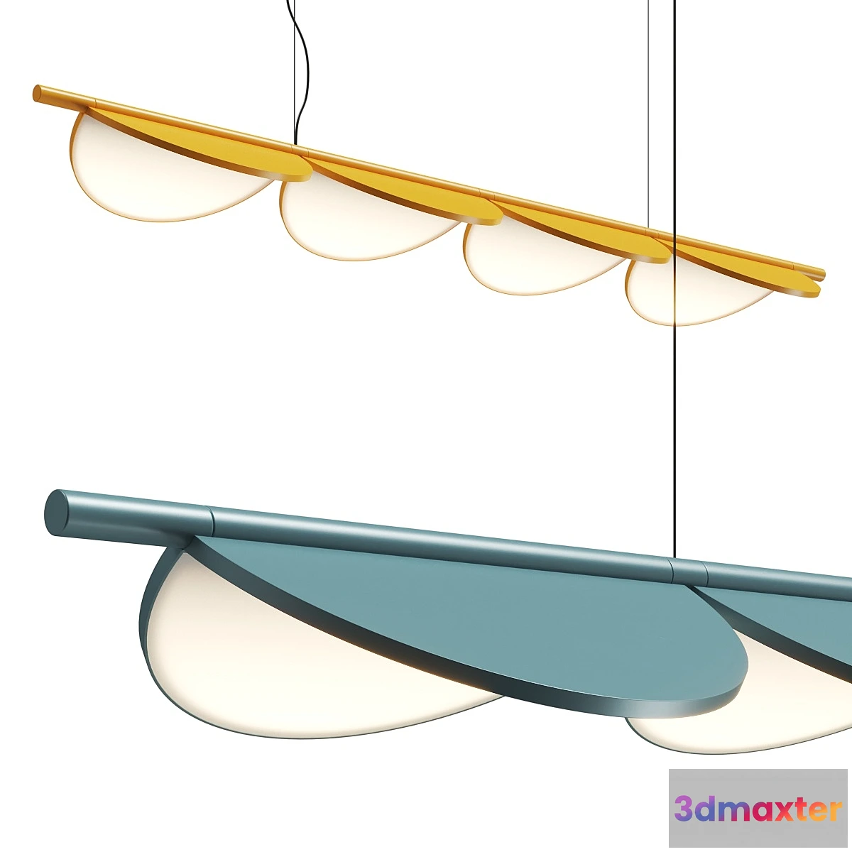 614287 - Flos Almendra S4 Linear Pendant Lamp
