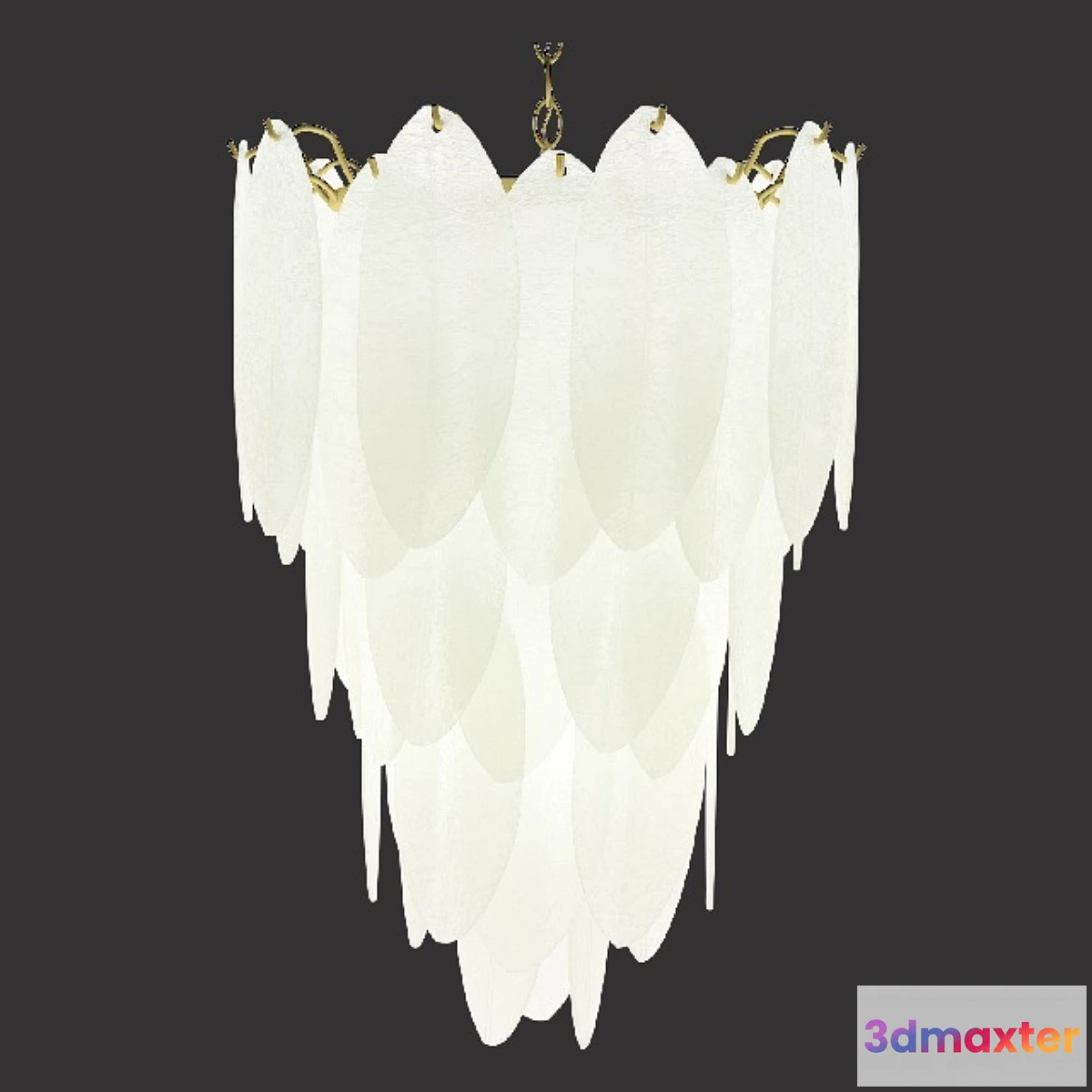 614433 - Chandelier Angel Style Italian Murano Glass