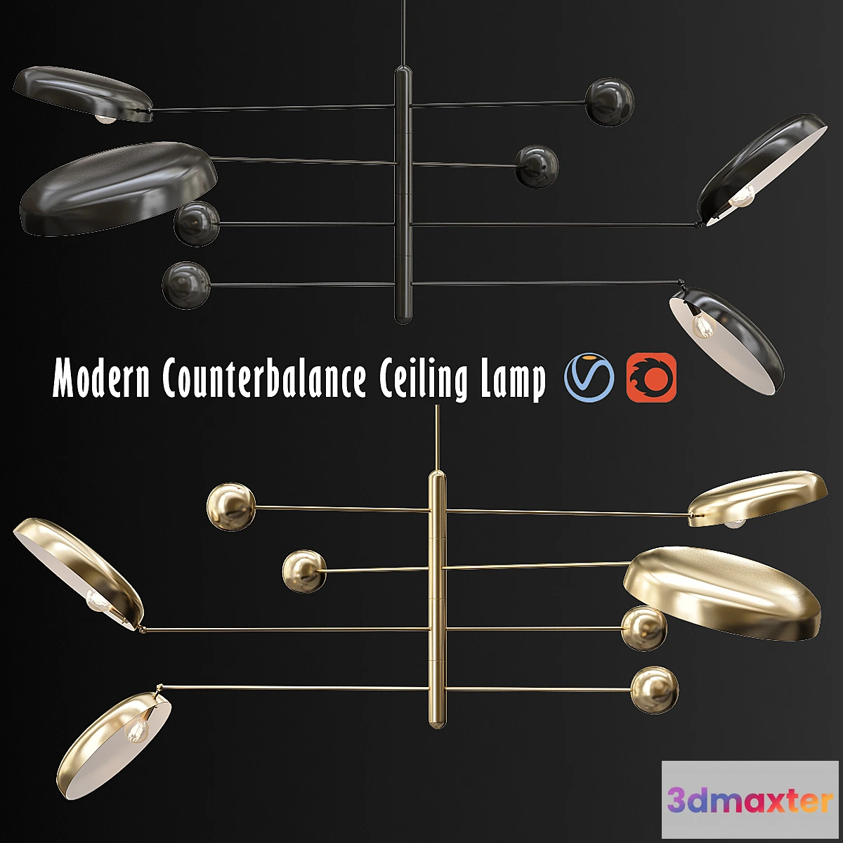 614441 - Modern_Counterbalance_Ceiling_Lamp