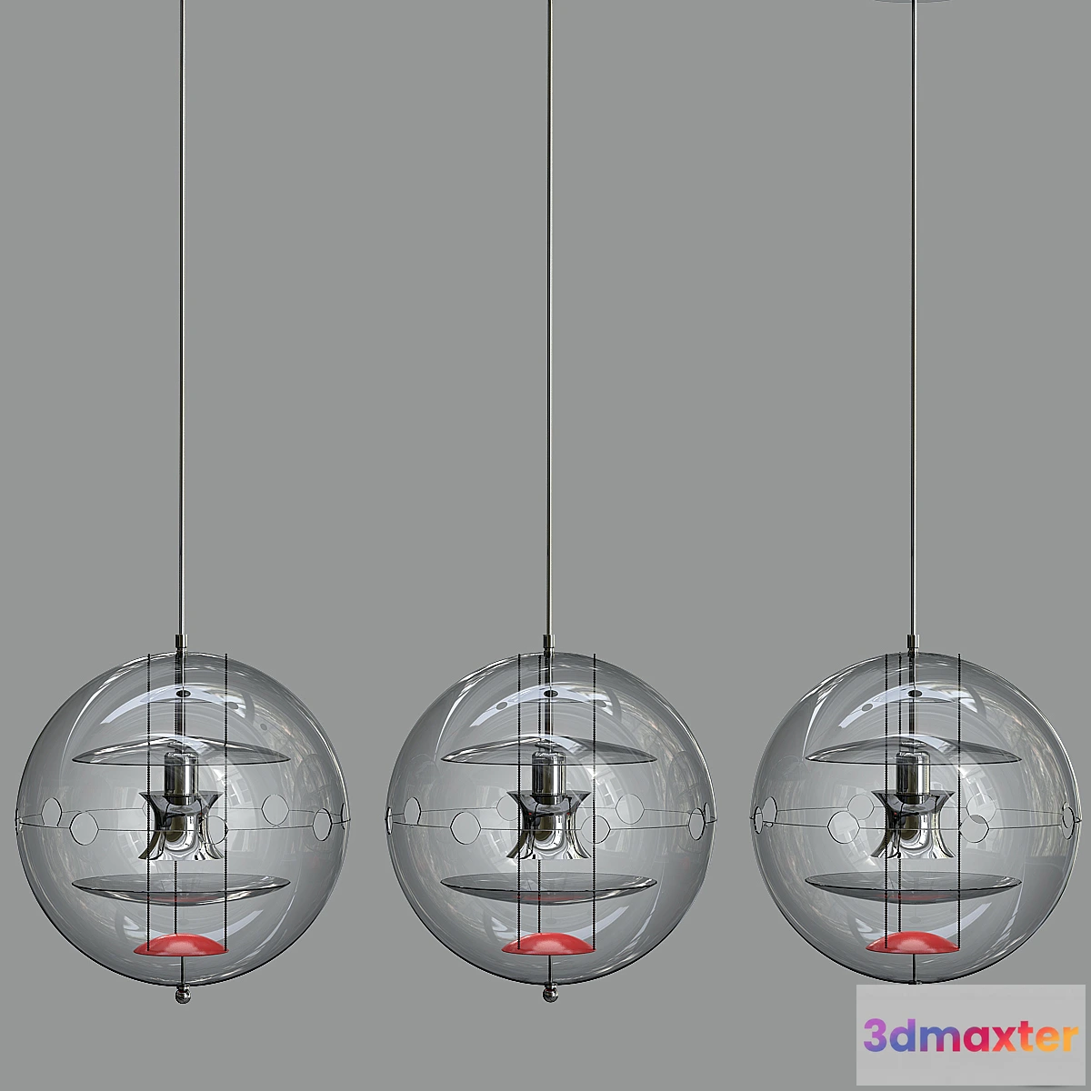 614489 - VP Globe Tinted Glass Pendant