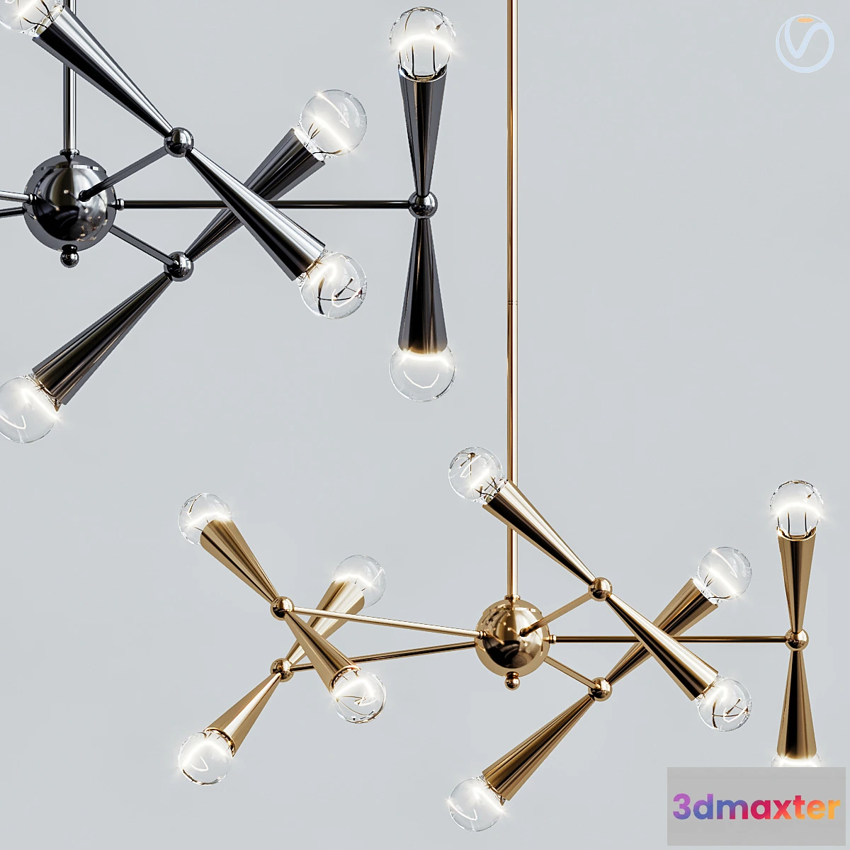 614515 - Sputnik Lighting - Polyvore Australia