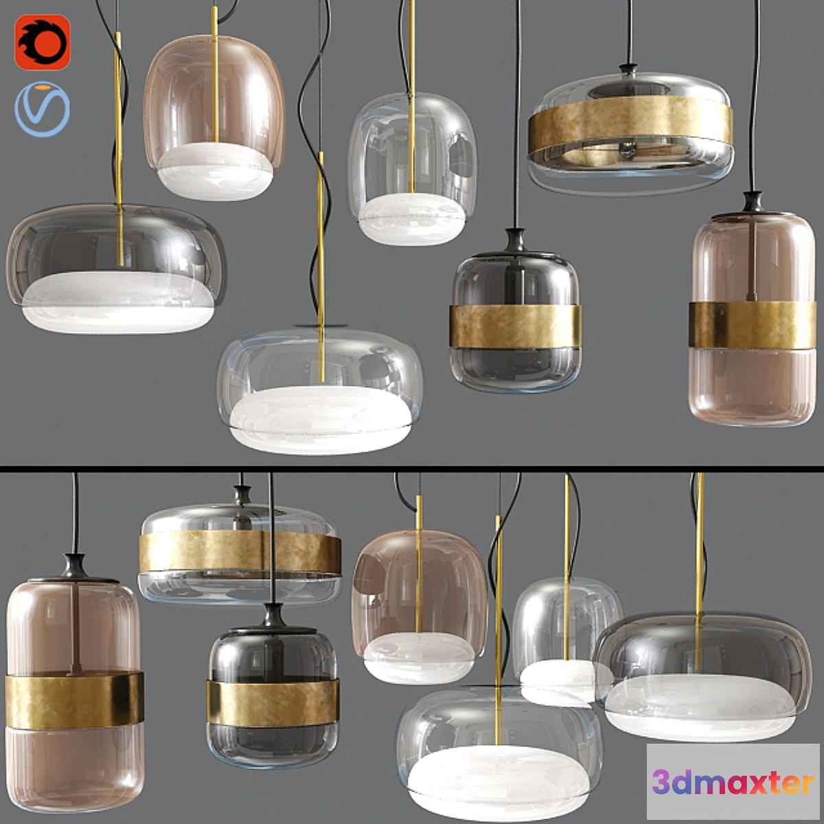 614551 - Vetreria Vistosi Jube SP Set 01