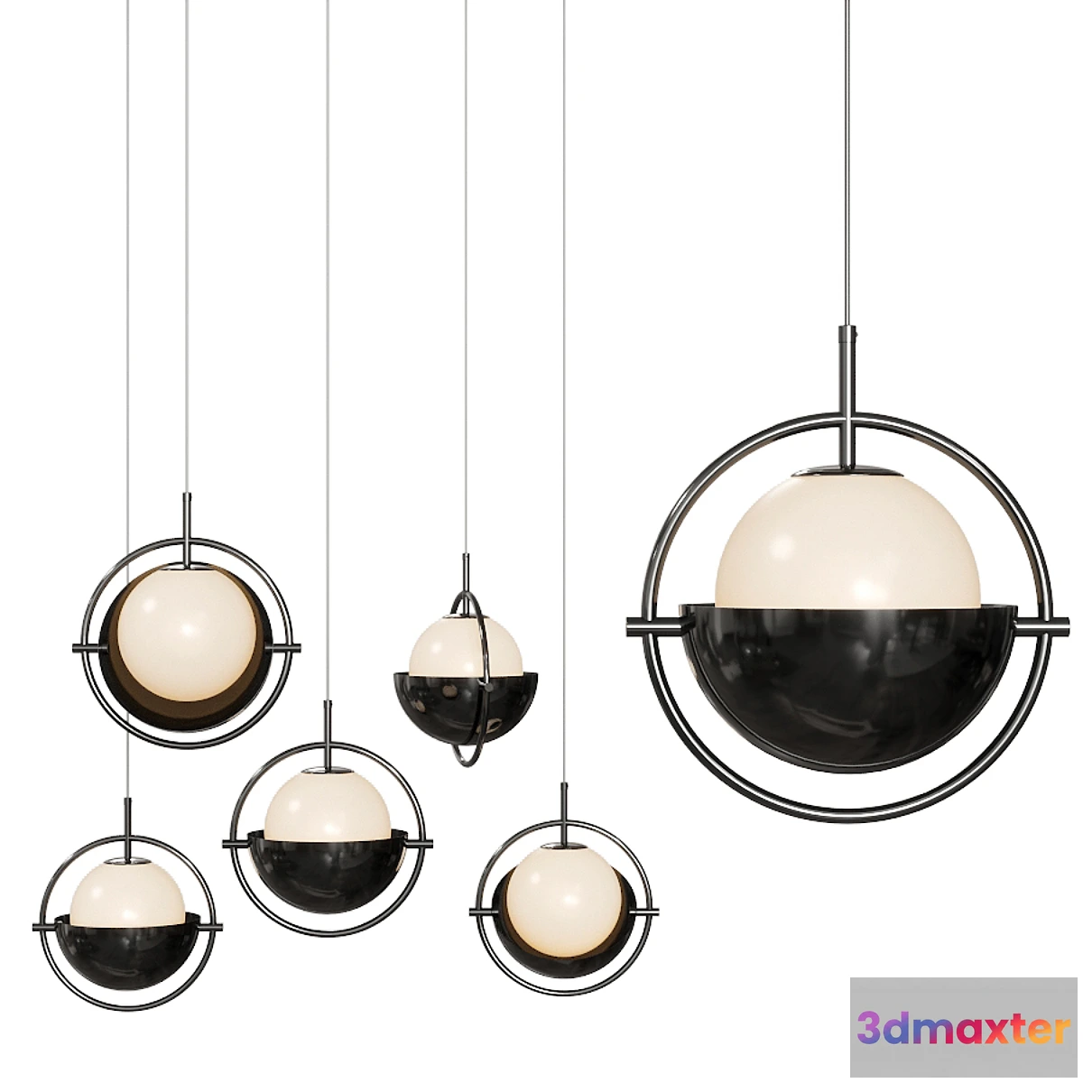 614763 - Lampatron KELLY Black