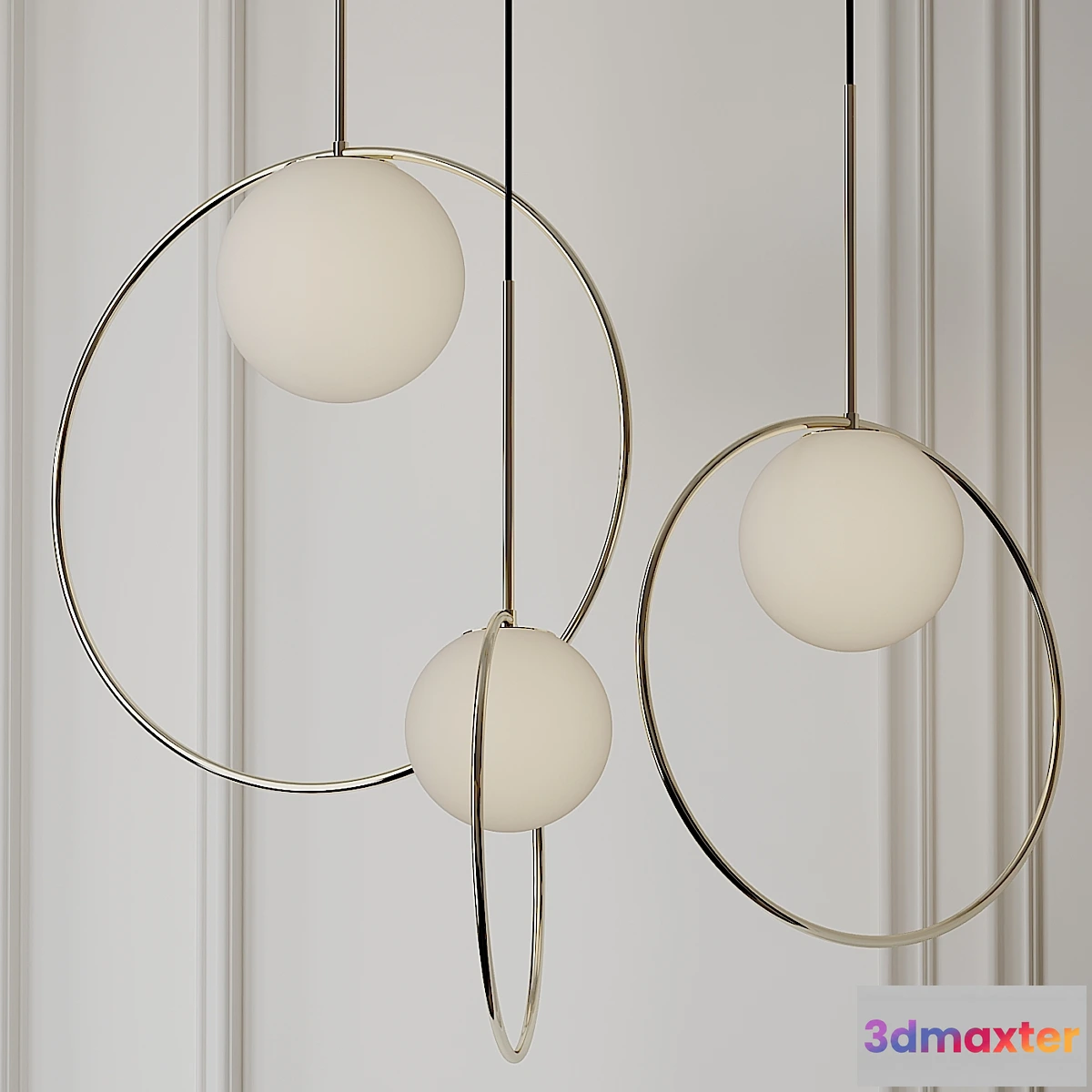614893 - Bola Halo LED Pendant By Pablo Designs