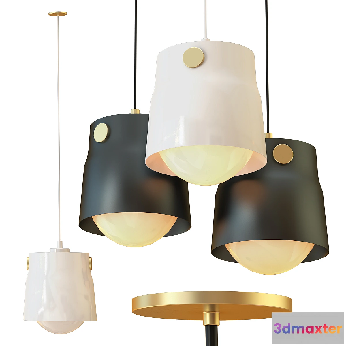 614907 - Chandelier raw THERETRO