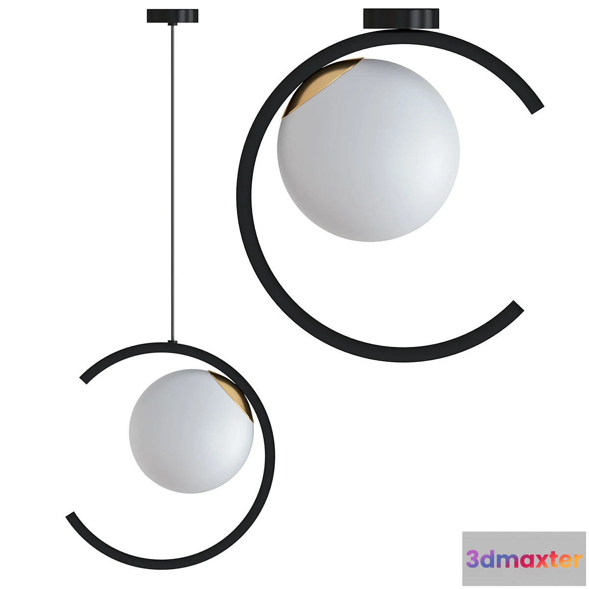 614913 - Rossini Illuminazione Tsuki Chandeliers