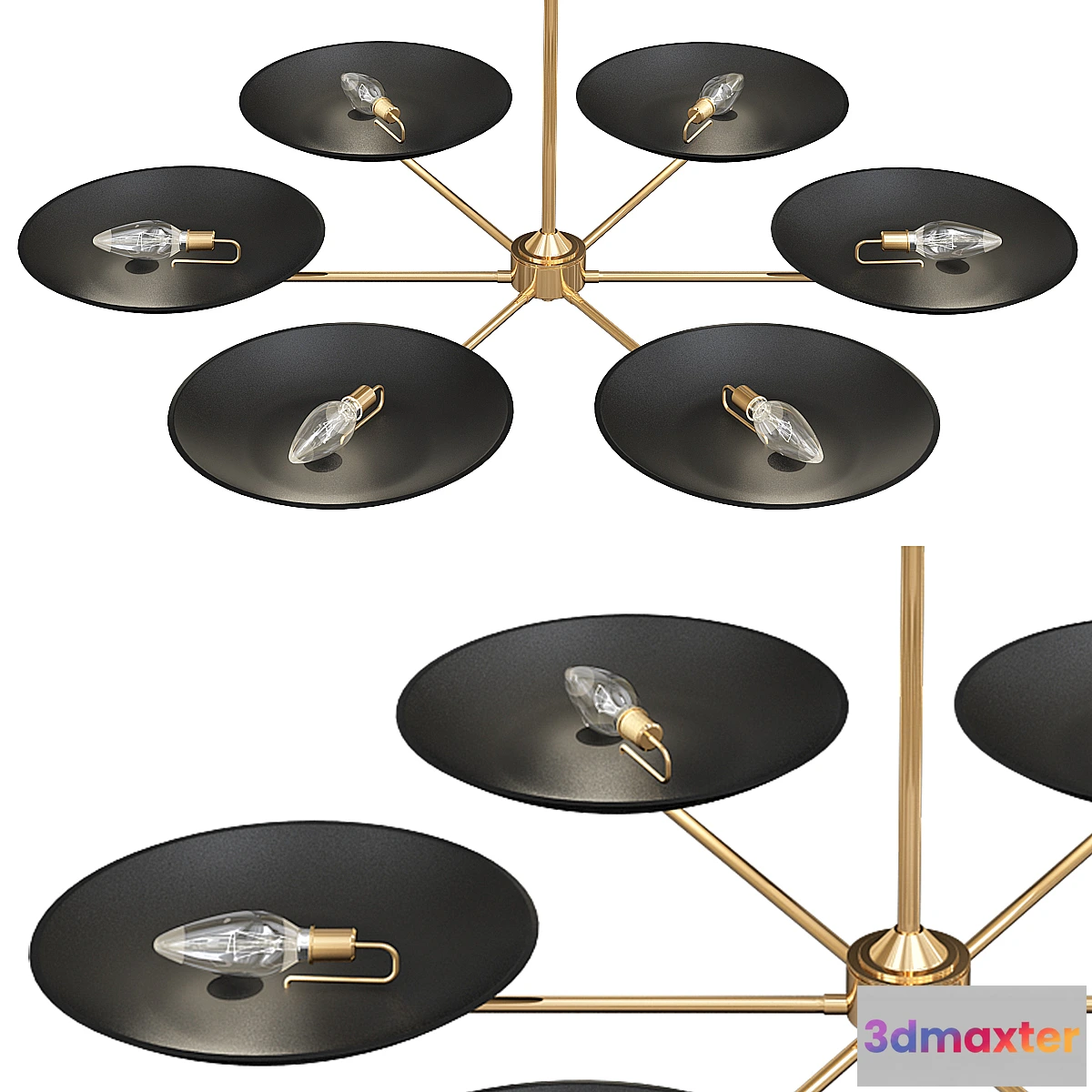 614927 - Arteriors Home Griffith Chandelier