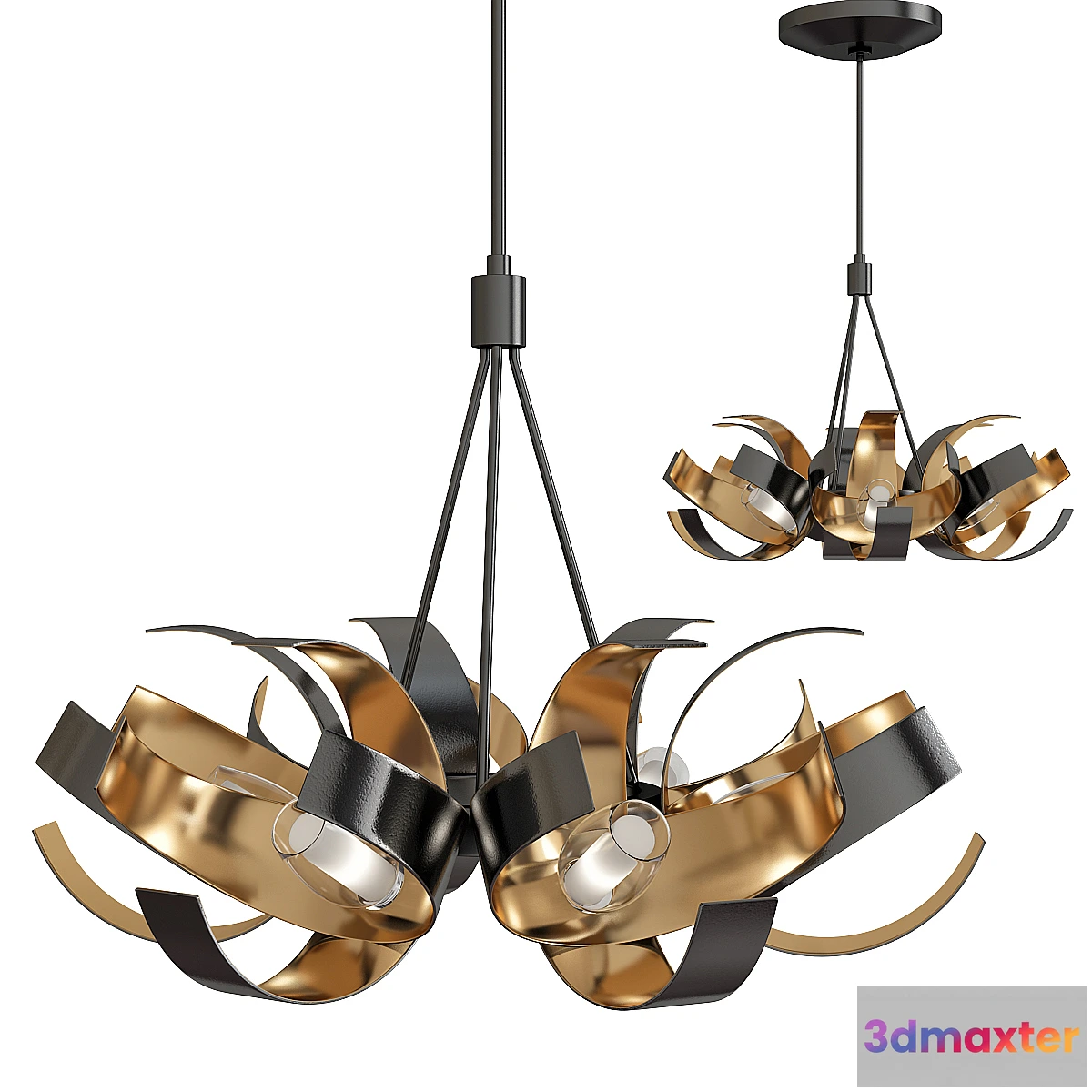 614939 - Corona Pendant by Hubbardton Forge