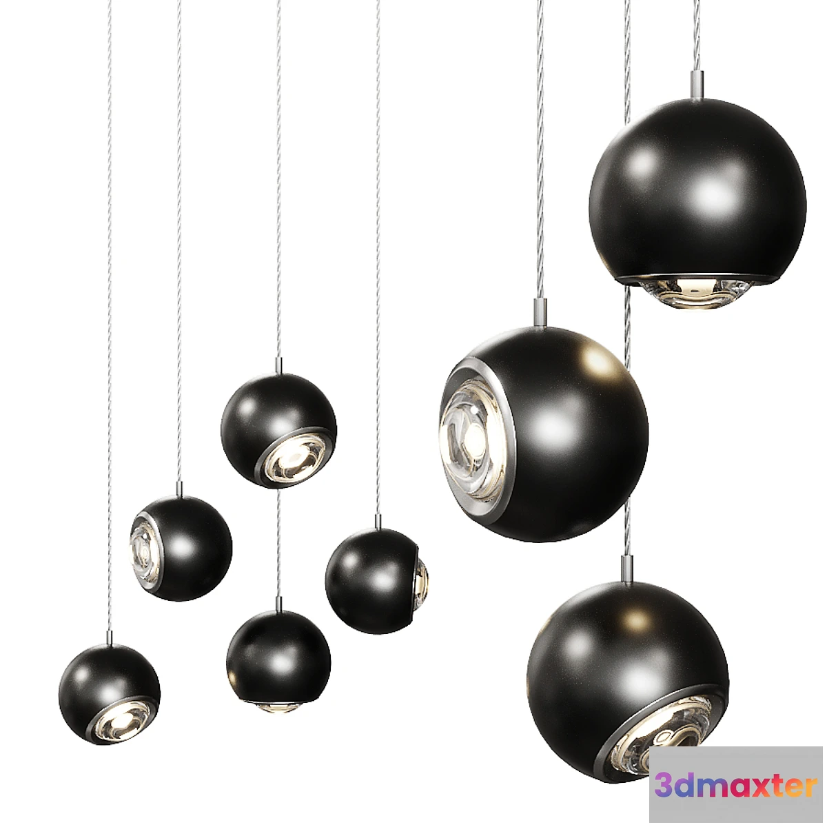 615019 - Spider by Studio Italia Design Black