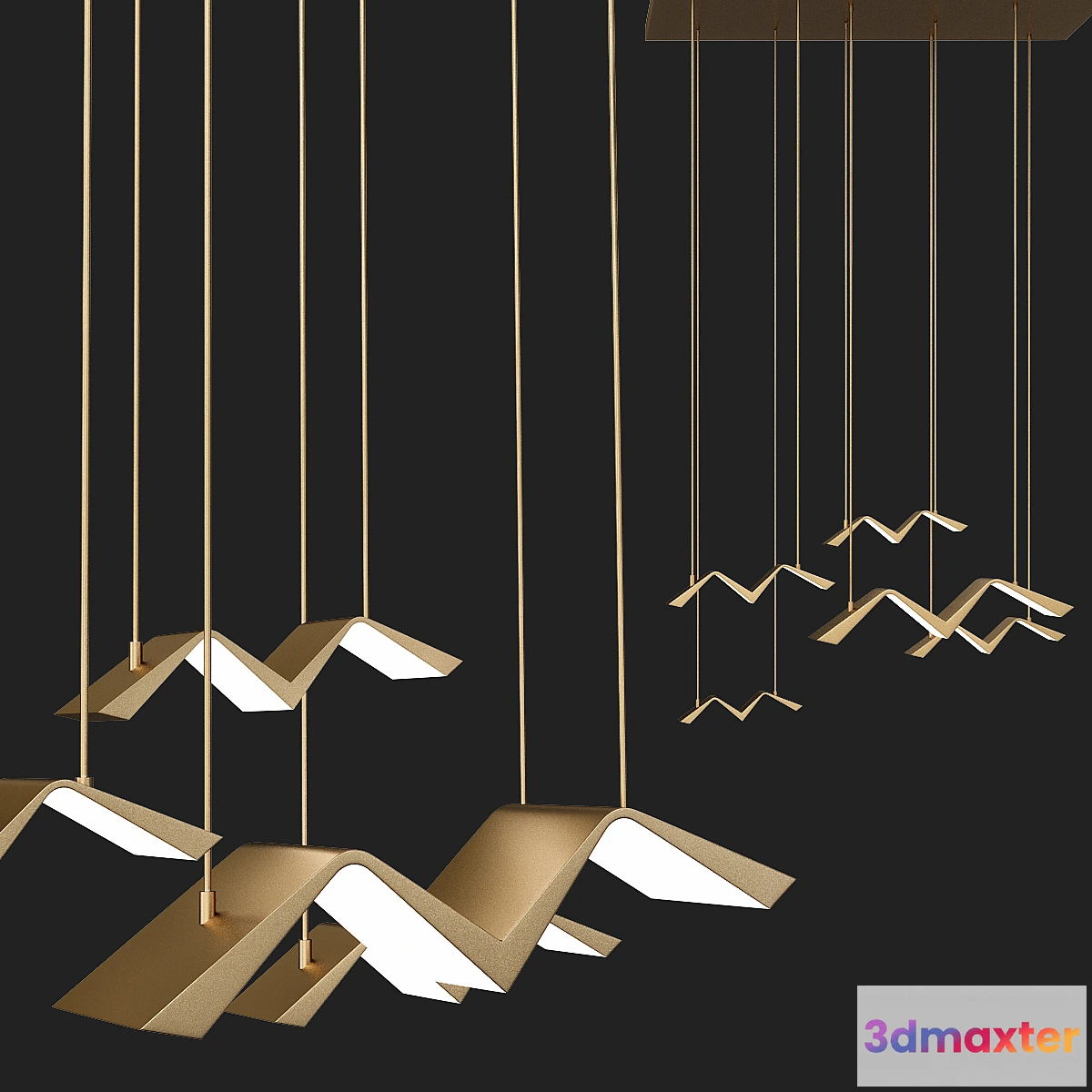 615043 - Sonny - Bird Inspired Pendant Lights