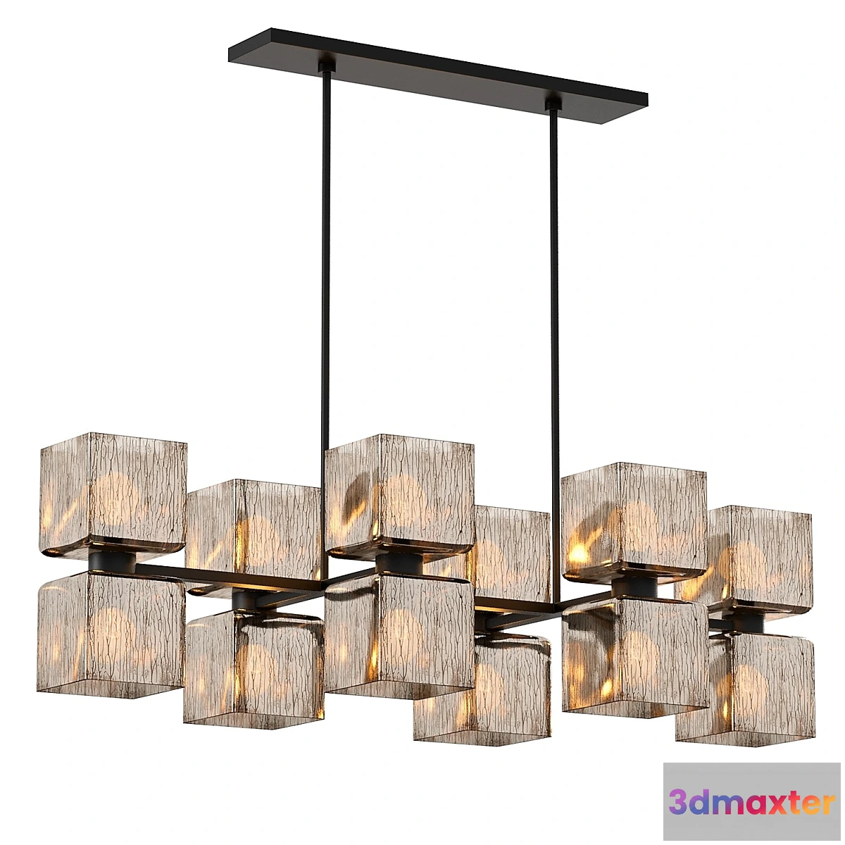 615307 - Crate & Barrel Ava Linear Chandelier
