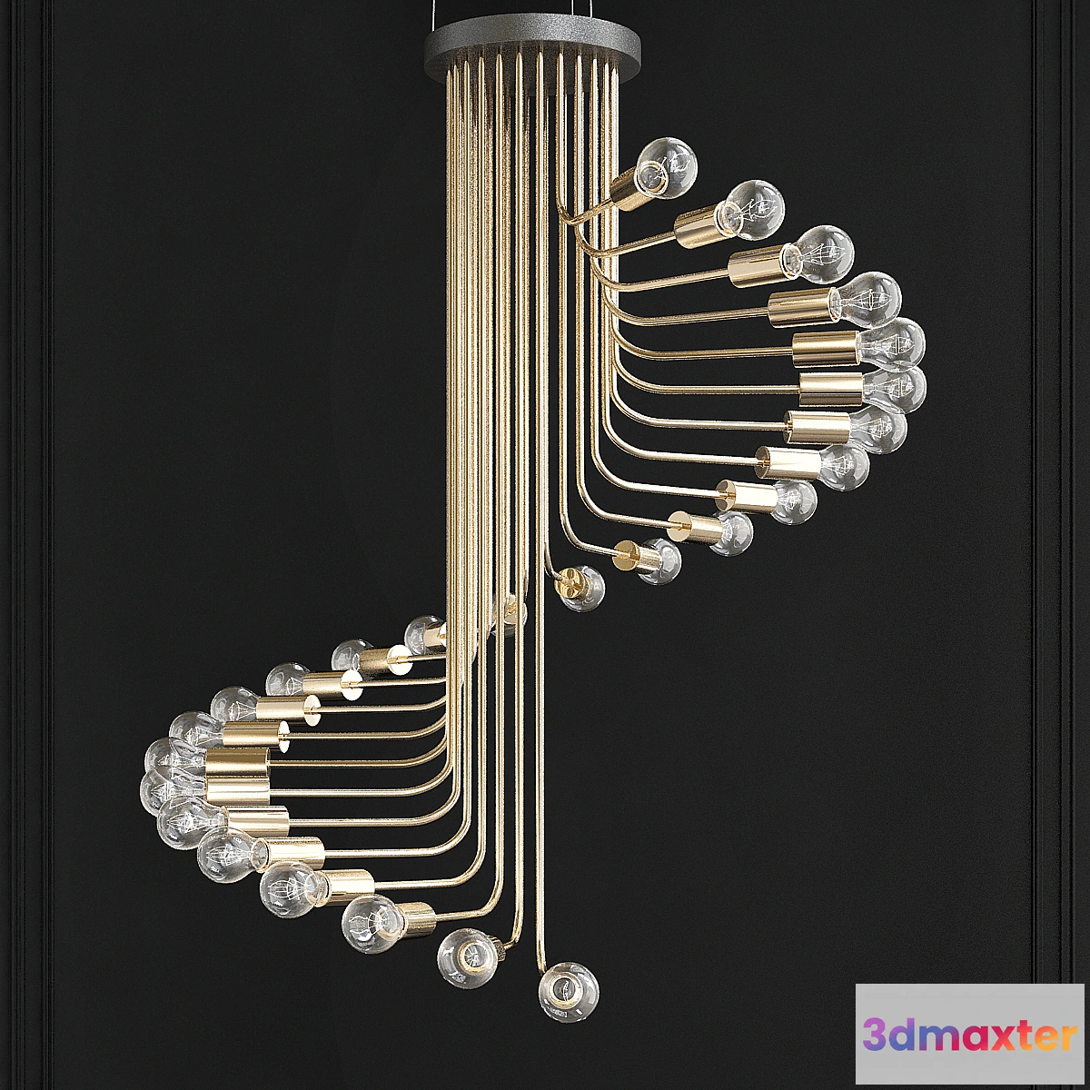 615440 - Buy Modern Loft Black Pendant Lamps at Lifeix Design