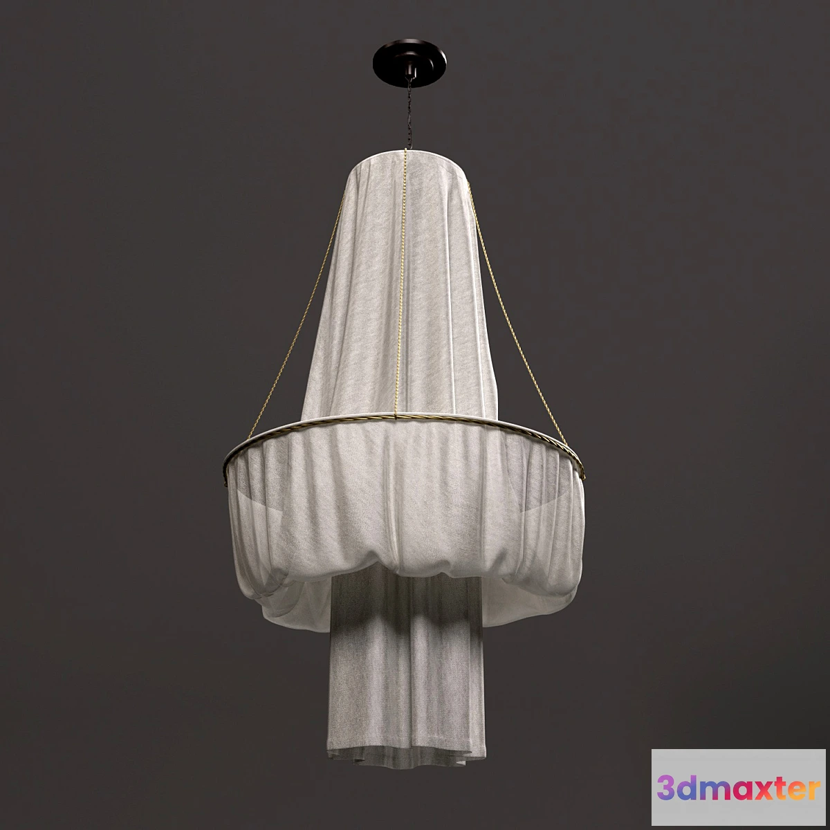 615466 - Fabric chandelier - No.2