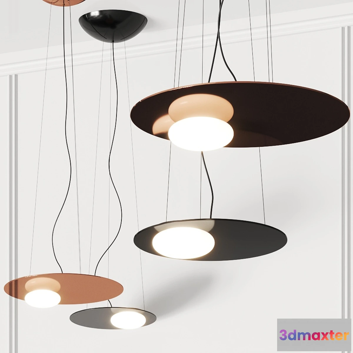 615512 - Axolight Kwic Pendant Lamps