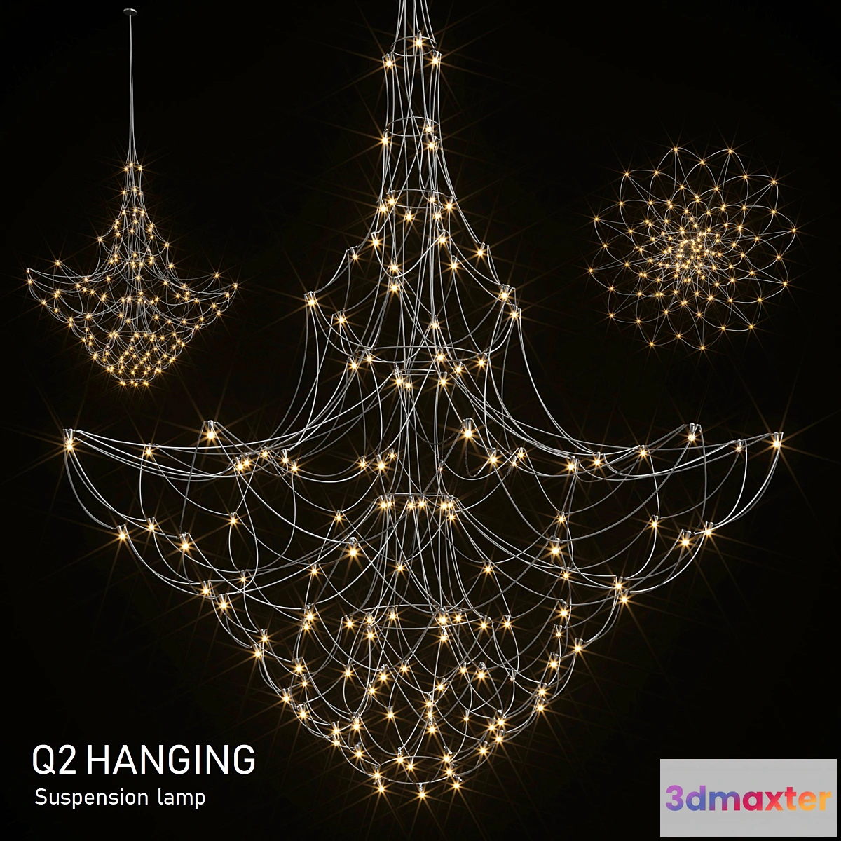 615600 - Baxter q2 suspension chandelier