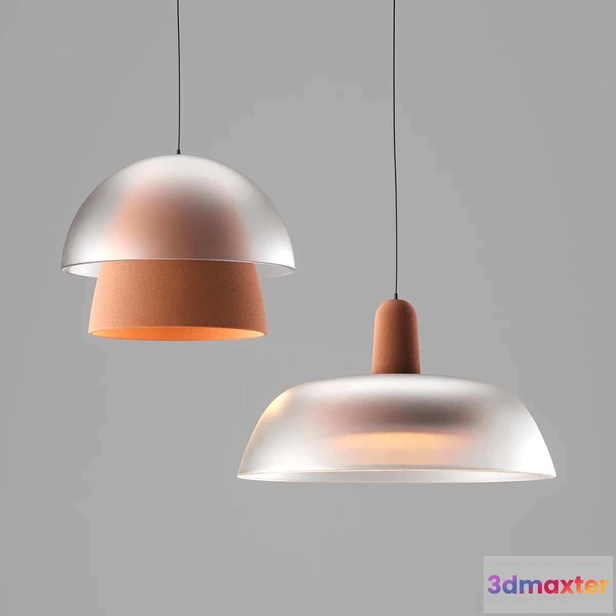 615608 - Terracotta Pendant Lamps by Mauricio Sanin