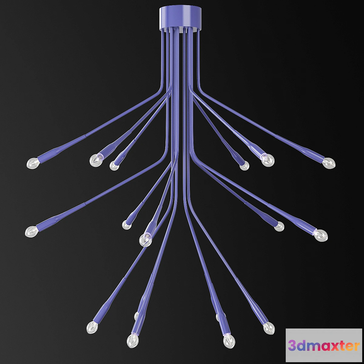 615650 - Lightweight Chandelier by Tom Kirk Lighting