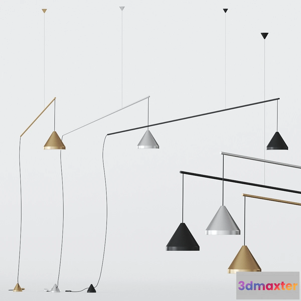 615826 - North Pendant lamp by Vibia