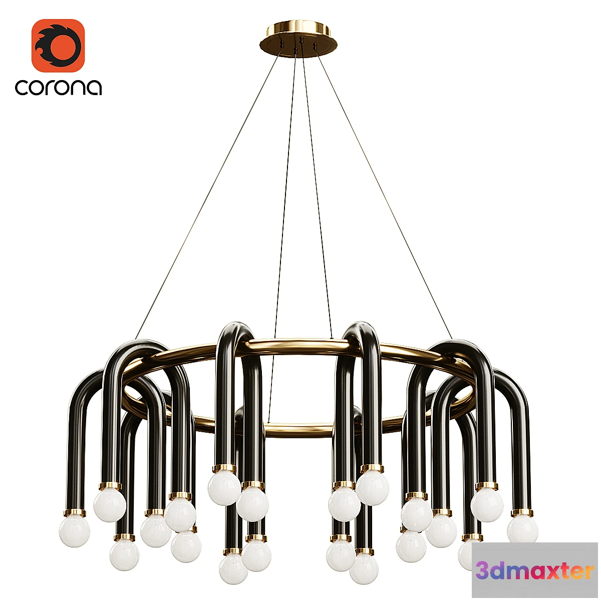 615900 - Mitzi whit chandelier
