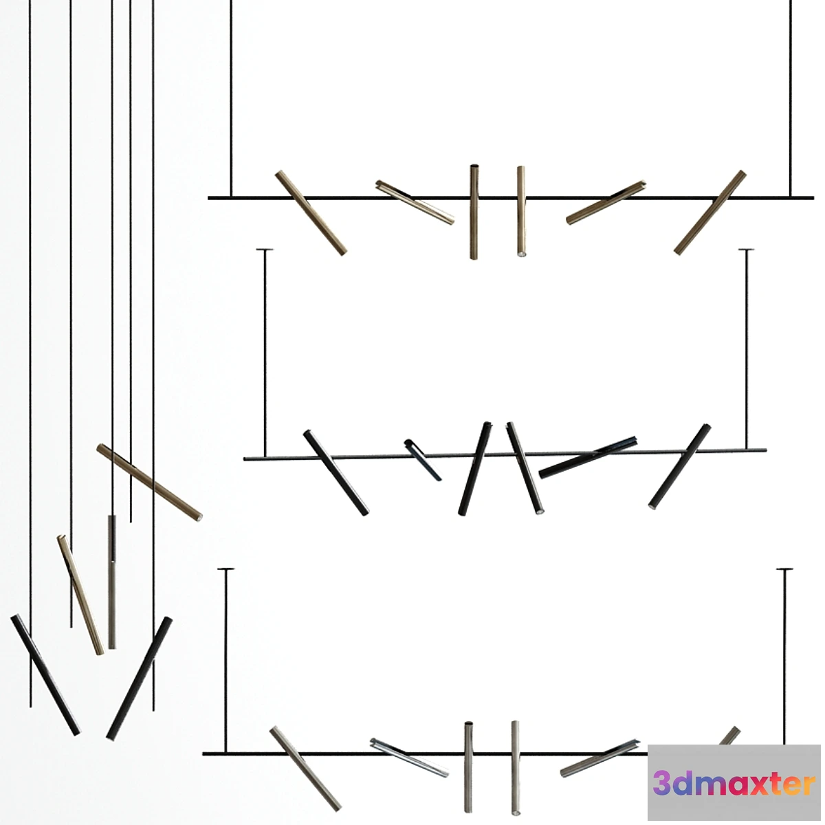 615972 - Modern Esprit single ceiling Light Collection