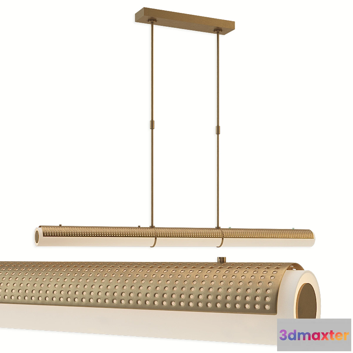 616002 - Circa Precision Large Linear Chandelier