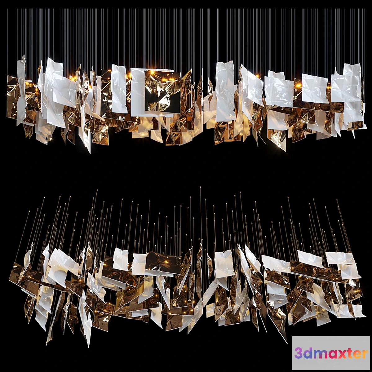 616018 - Hanging elements CLOTH - Vargov Design - No.2