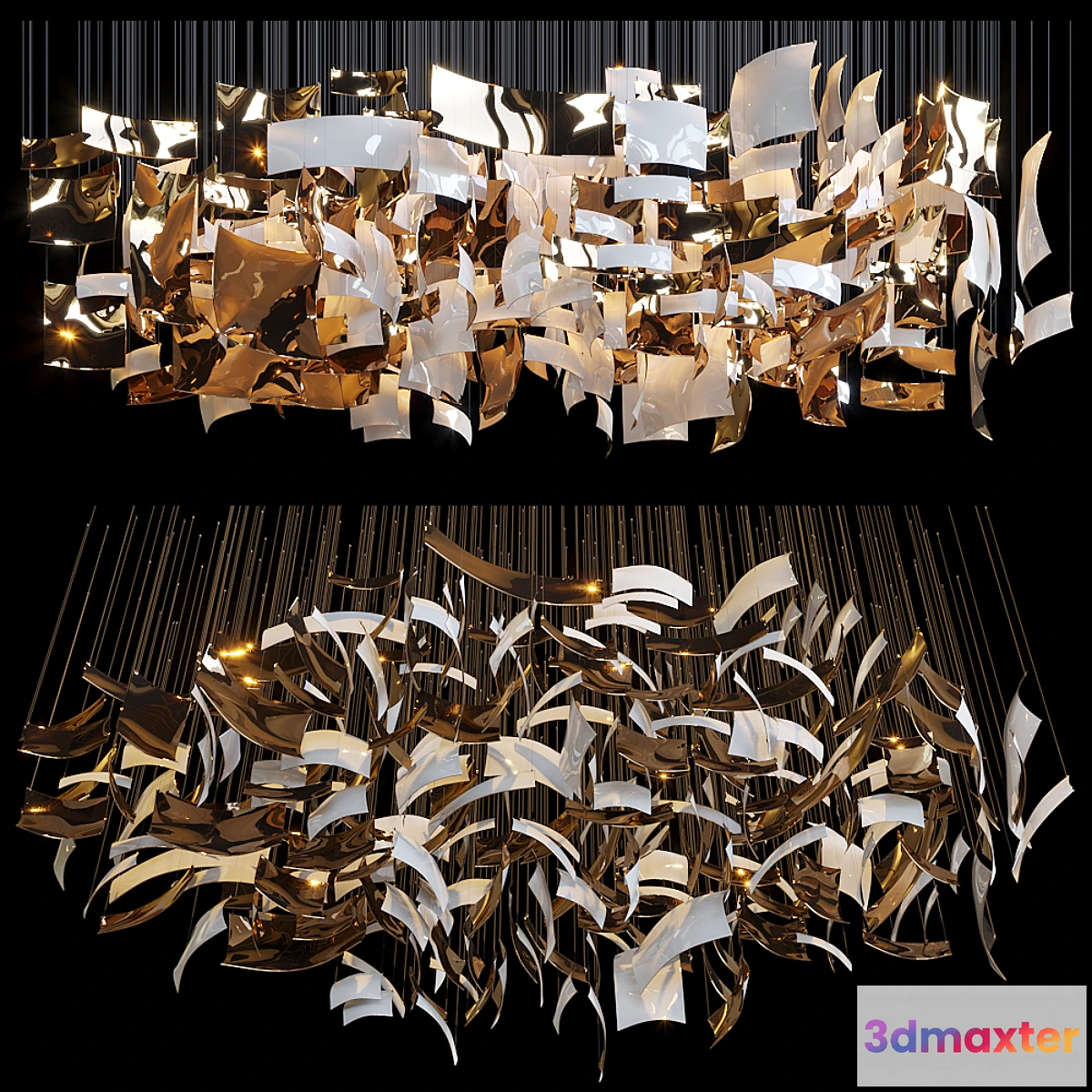 616020 - Hanging elements CLOTH - Vargov Design - No.3