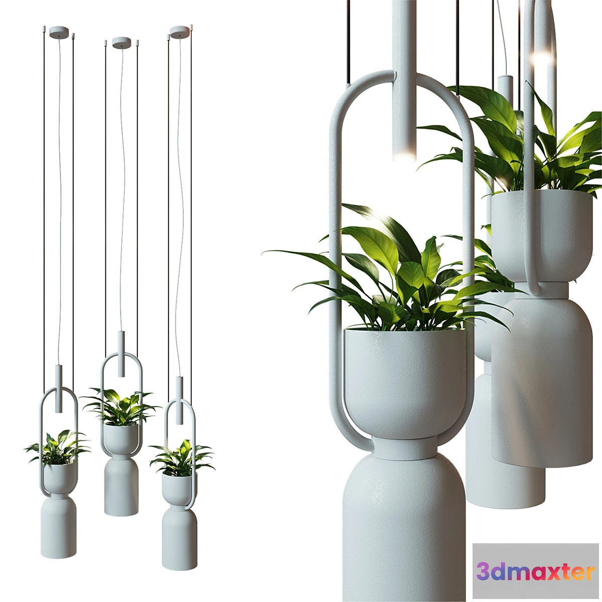 616026 - OXYGEN  Pendant lamp By luxcambra