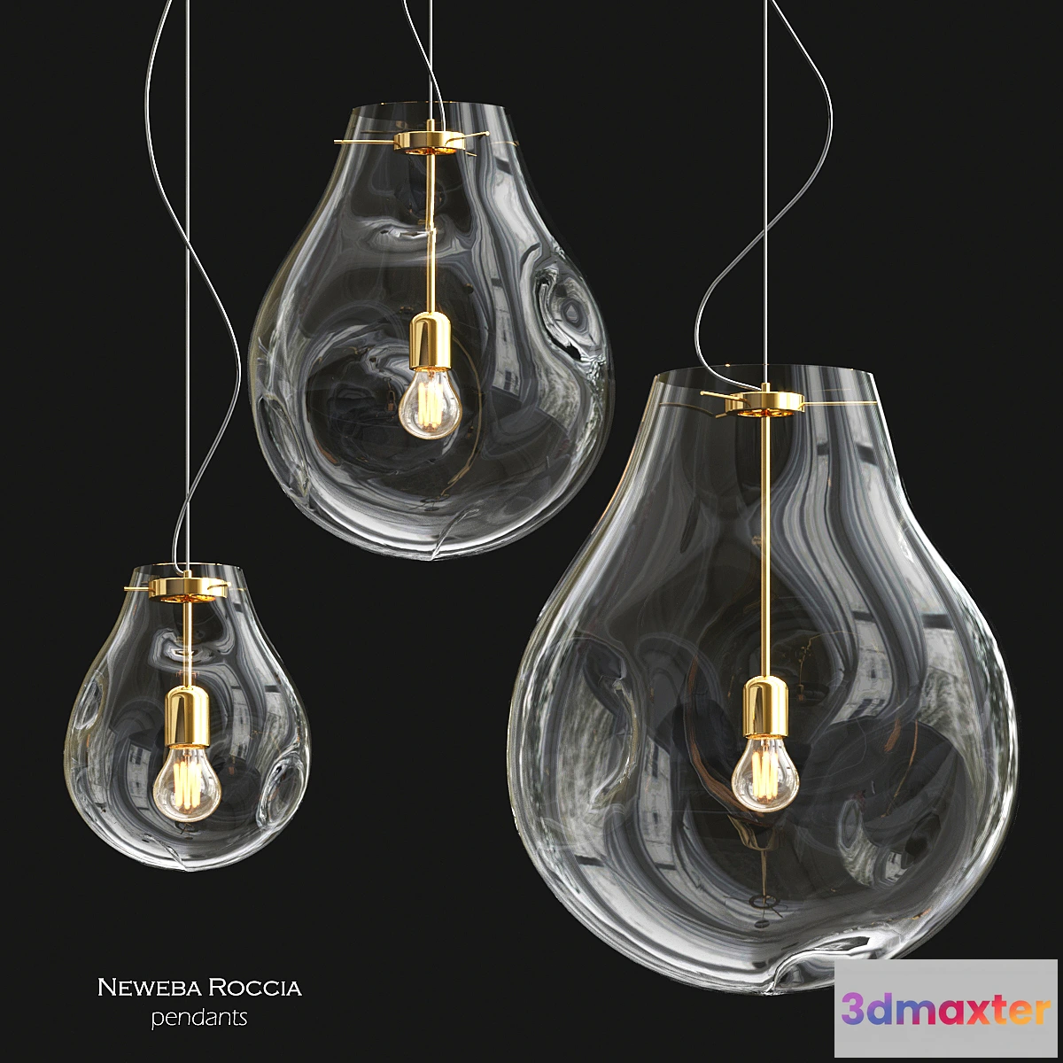 616068 - Neweba roccia pendants
