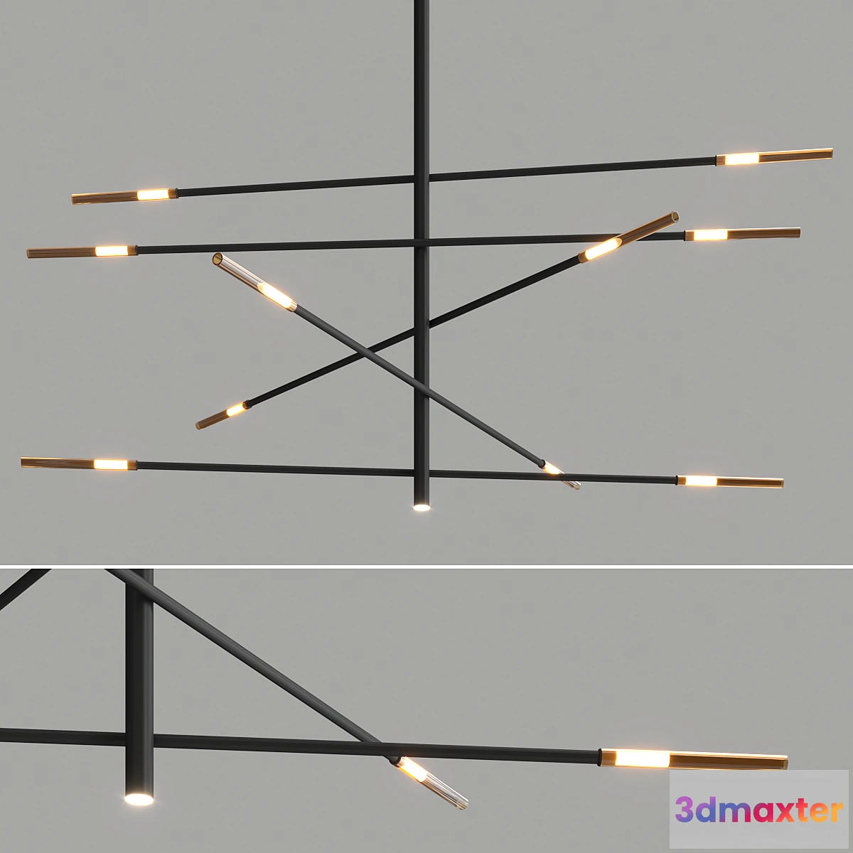 616132 - Crossroad chandelier by Bonaldo