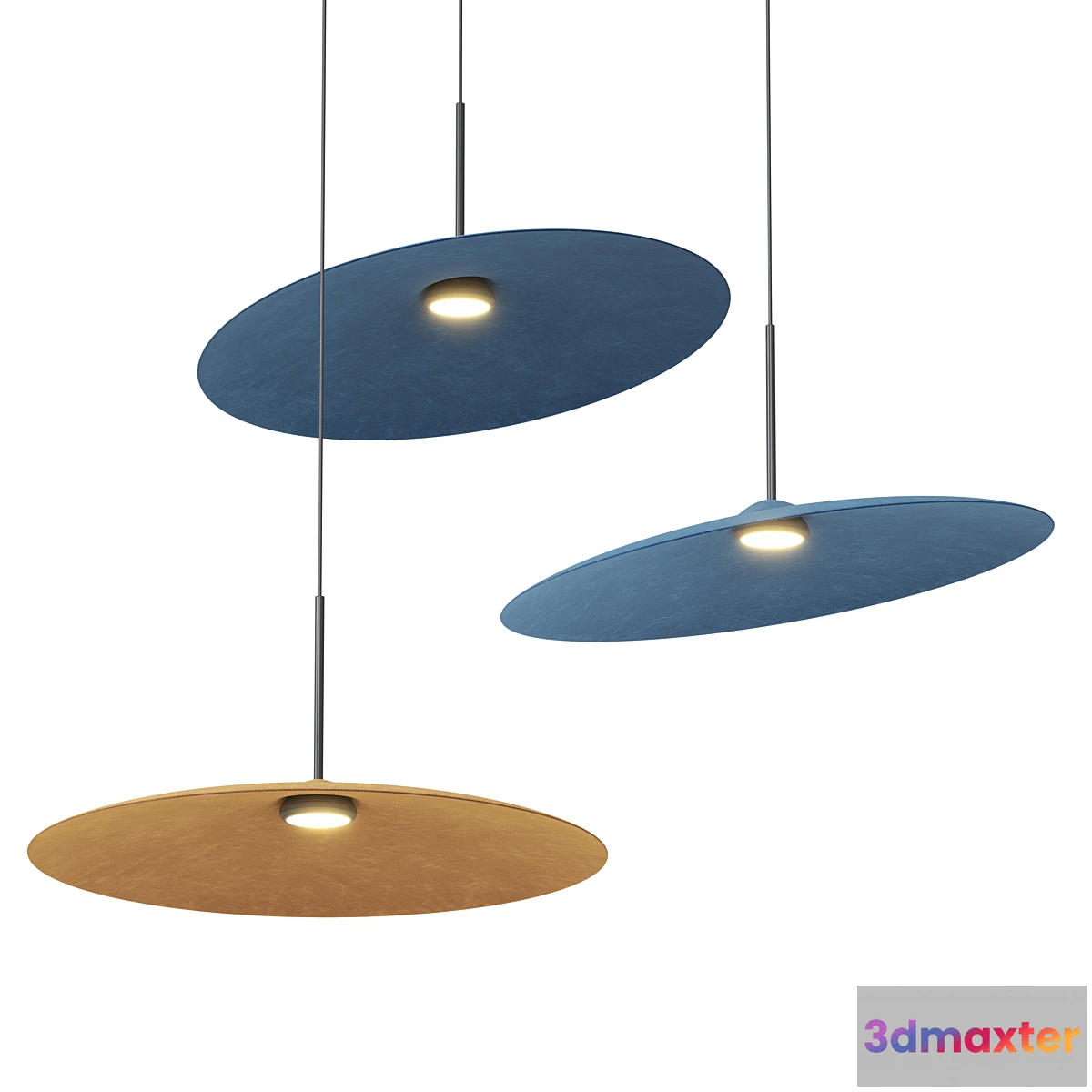 616164 - Fabbian ACUSTICA LED acoustic recycled PET pendant lamp