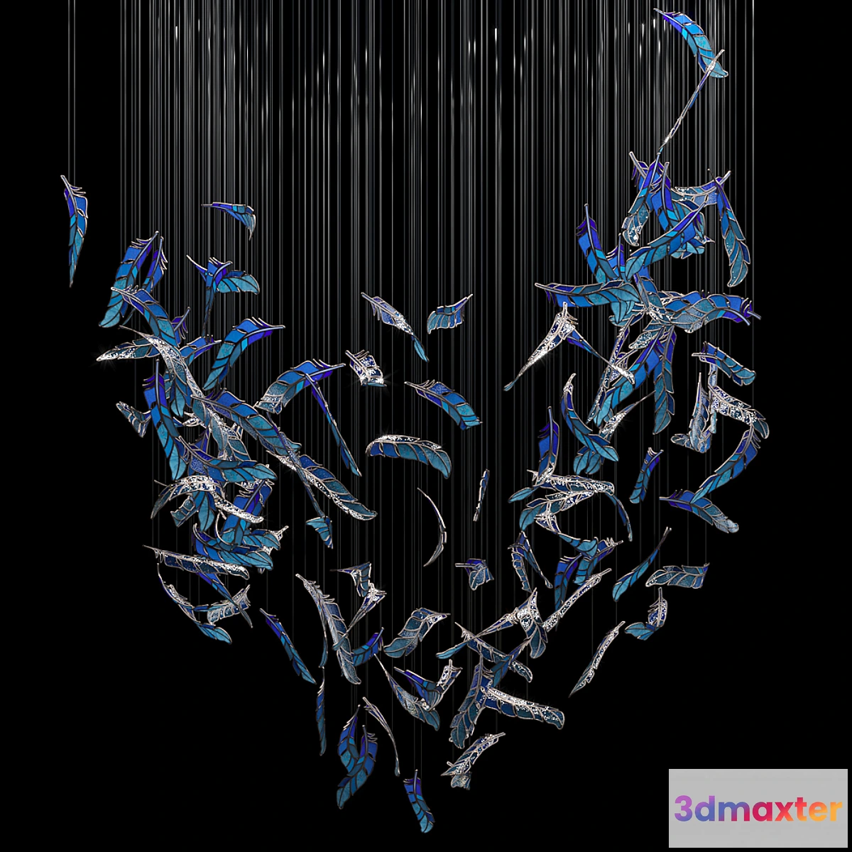 616218 - Light stained glass Vargov Design - Airy - No.3