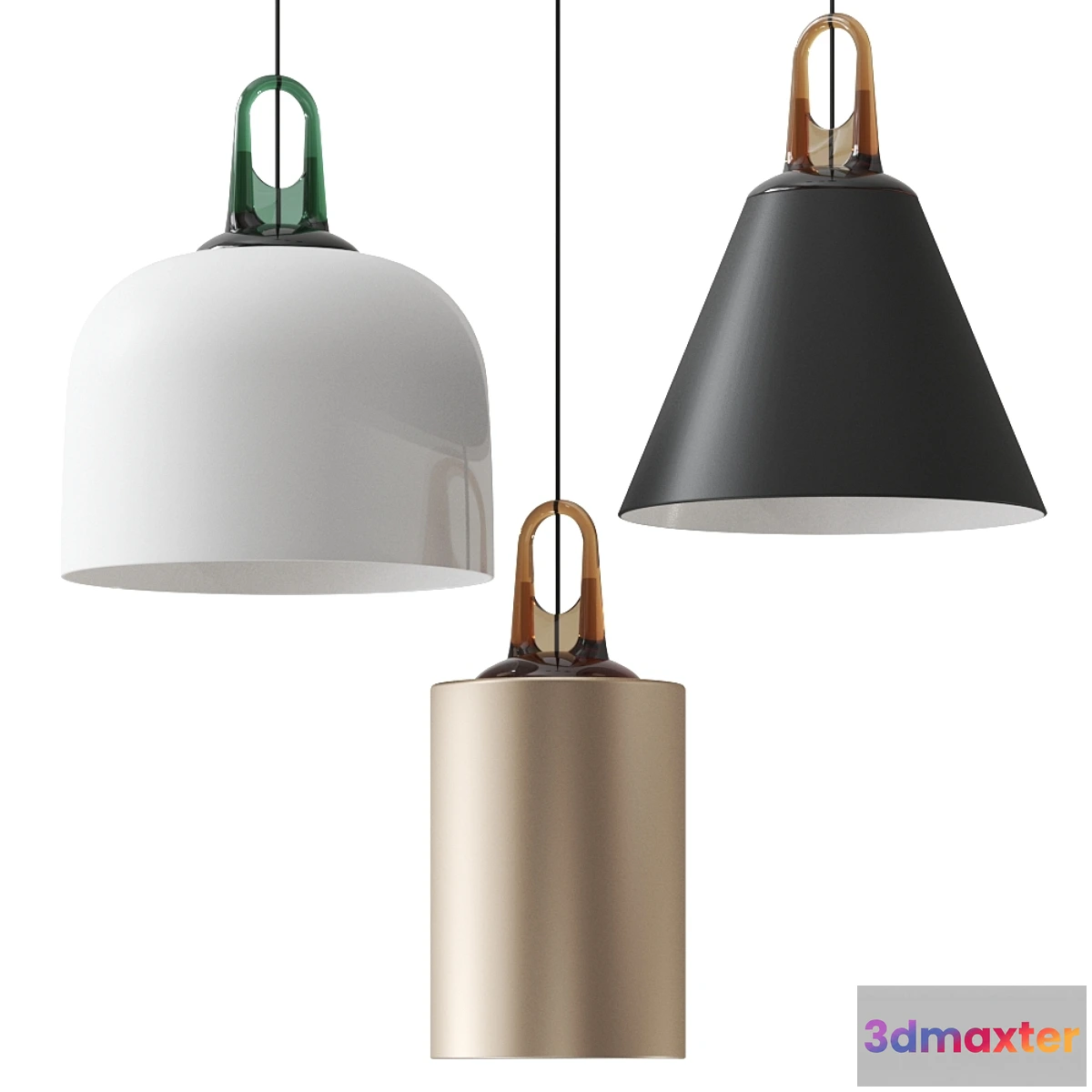 616264 - JIM Pendant lamp by LODES
