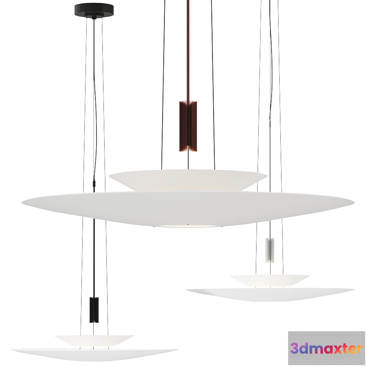 616266 - Flamingo by Vibia Pendant Lamp - No.2