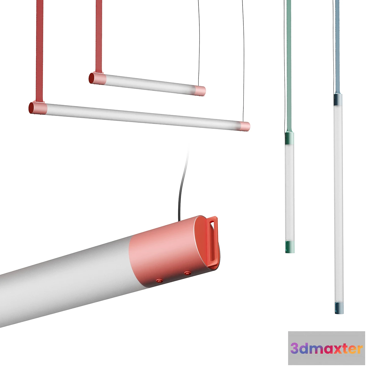 616278 - IDA By Oikoi LED indirect light adjustable metal pendant lamp