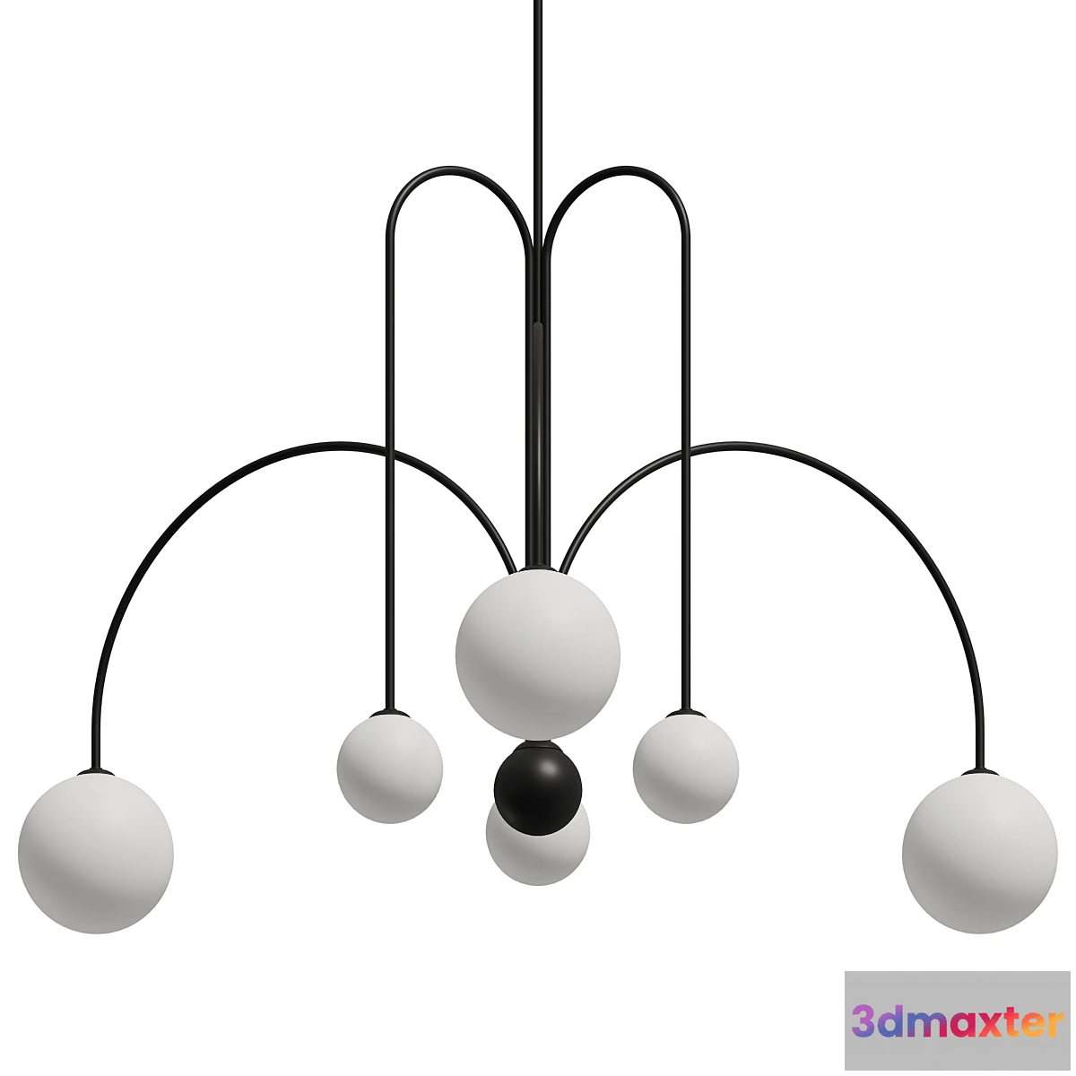 616294 - Artcraft Comet Chandelier Pendant Lamp