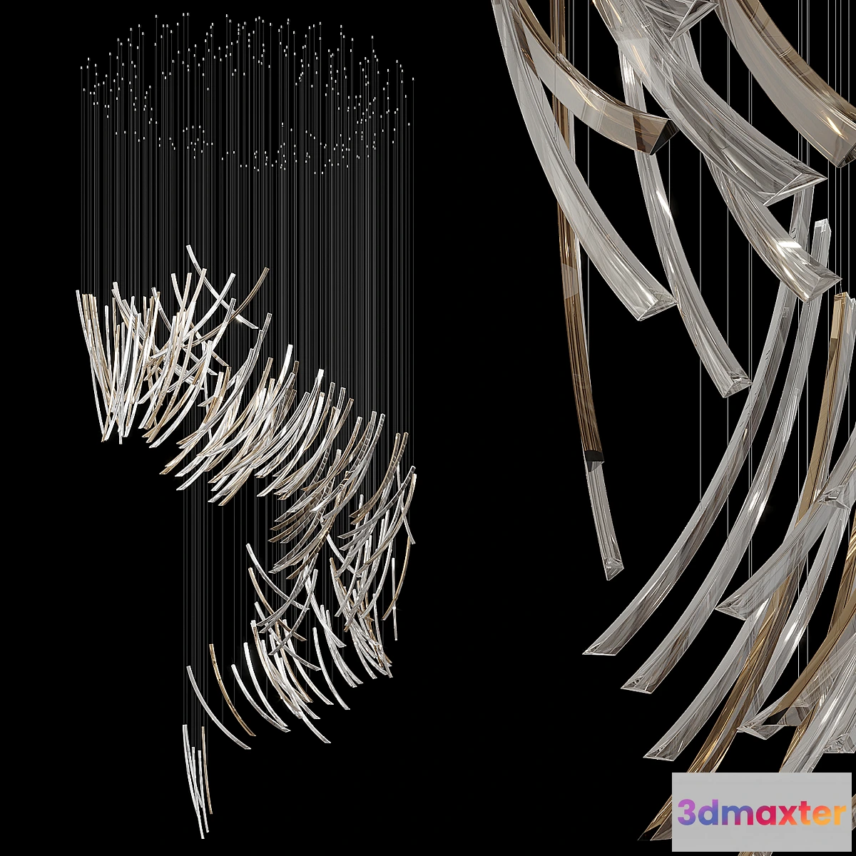 616314 - Hanging installation Vargov Design - Samurai - No.2