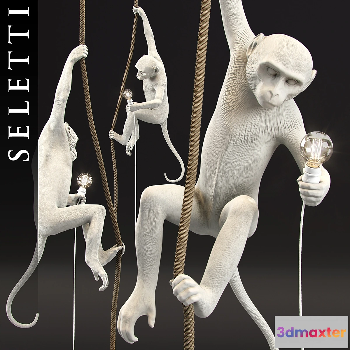 616348 - The Monkey Lamp Ceiling Version by Seletti