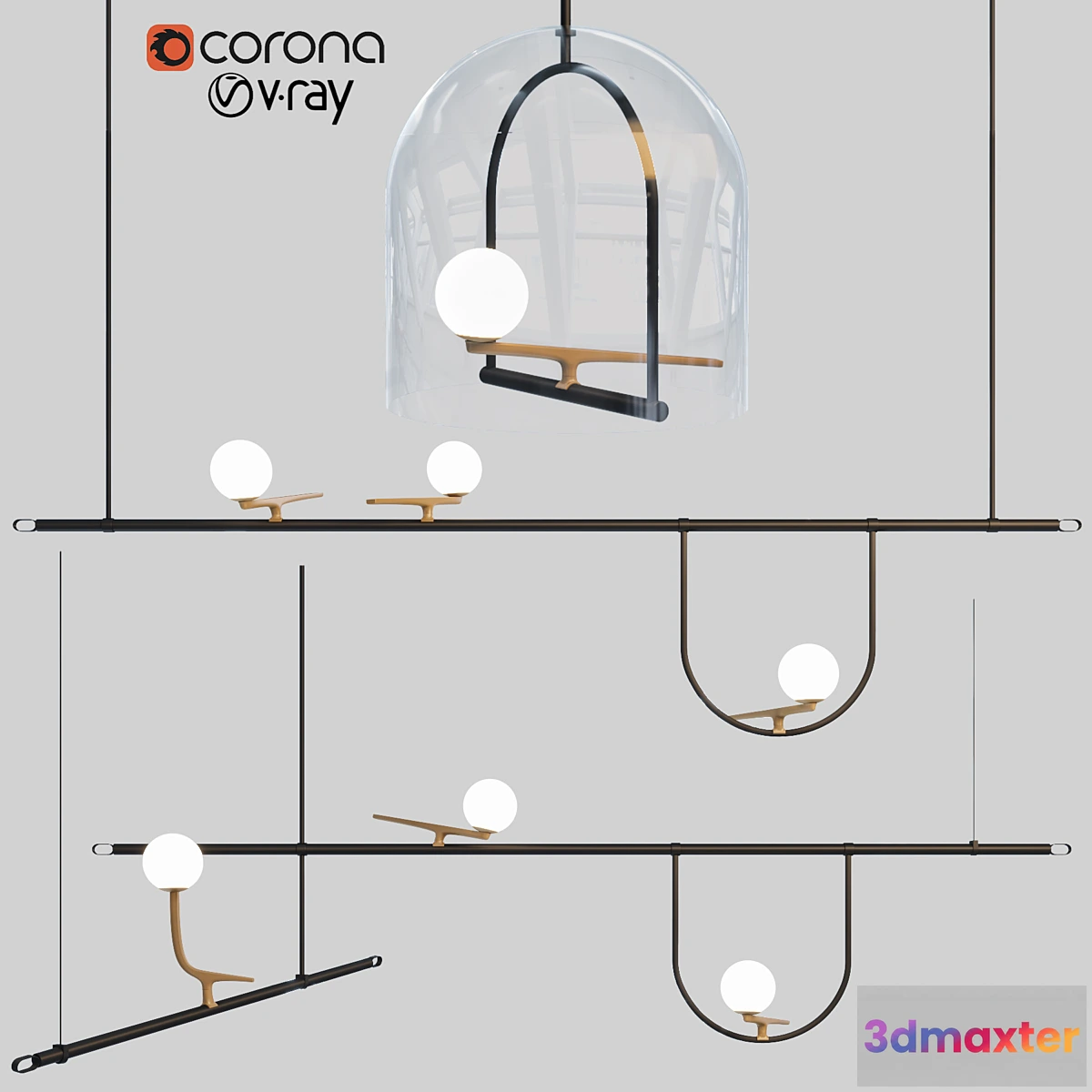 616412 - Yanzi chandeliers