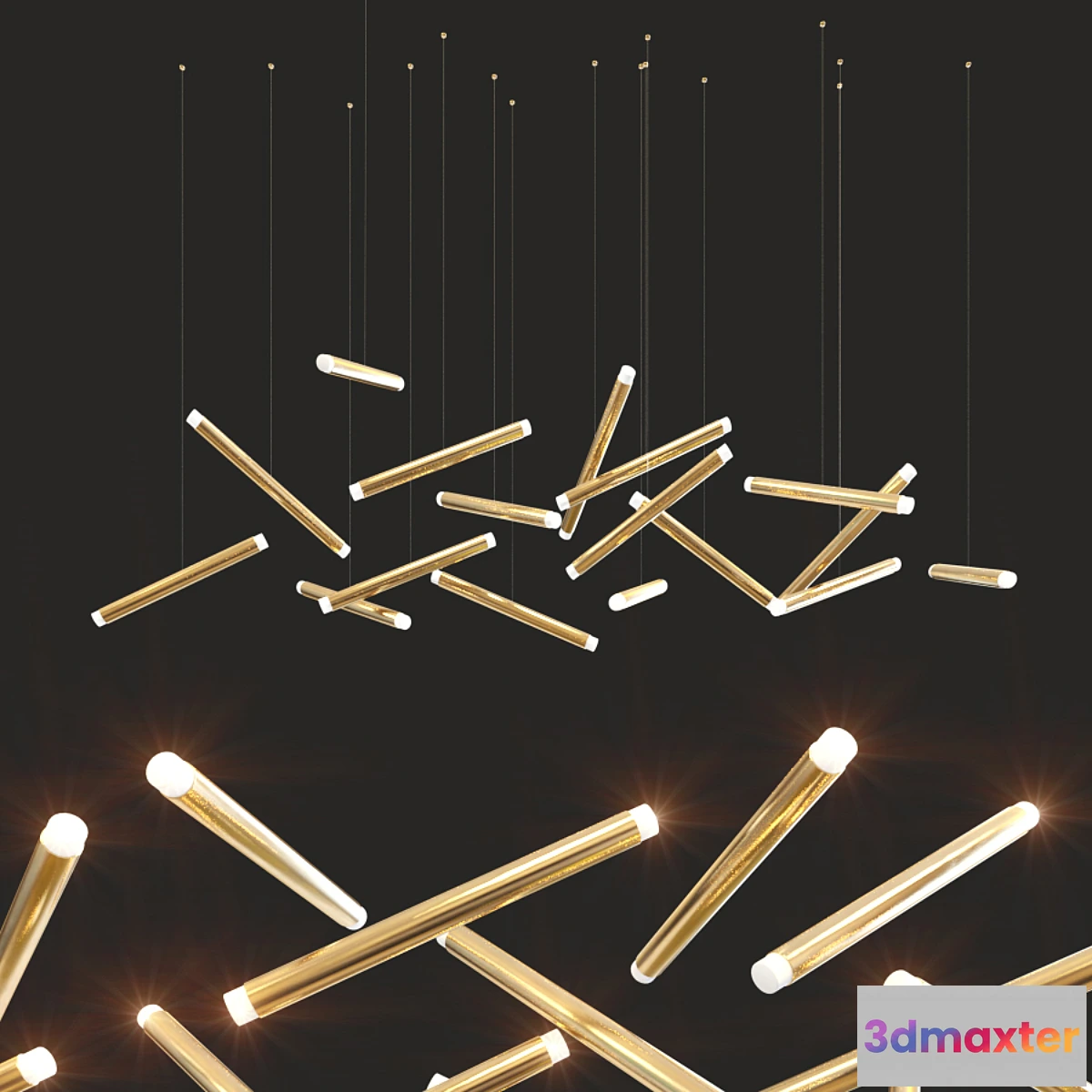 616432 - Dutti D0068 Gold Chandelier