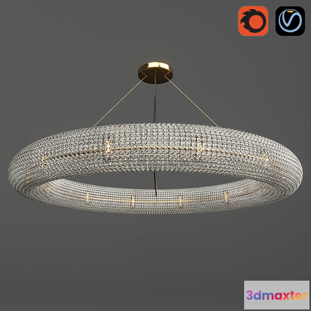 616524 - Crystal chandelier - No.3