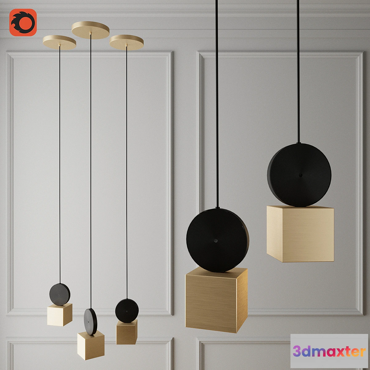 616532 - Calé (e) pendant light V2